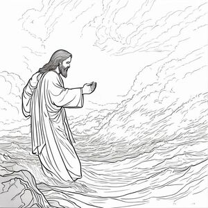  Chúa Giêsu làm dịu cơn bão cho trẻ em