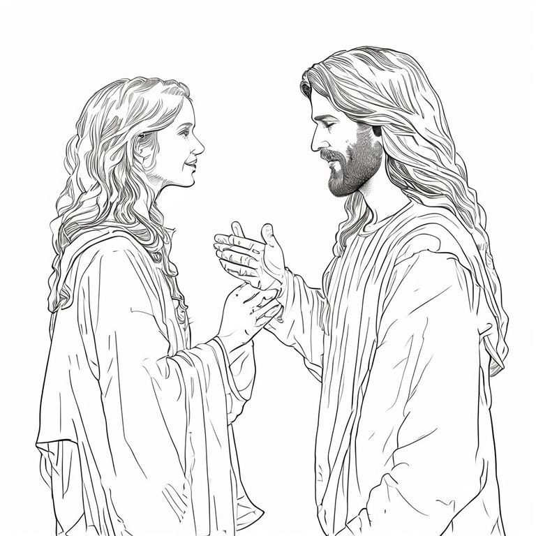 Chúa Giêsu gặp con gái tôi ngoài đời thực