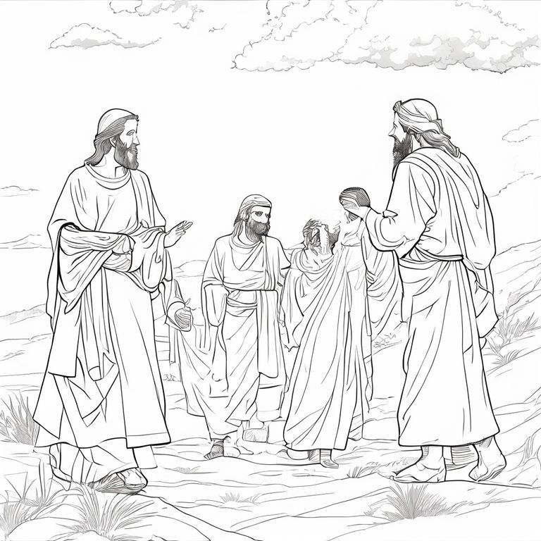 các môn đồ theo Chúa Giê Su 