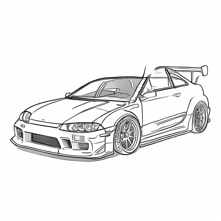 Xe JDM phong cách chibi