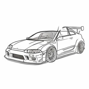 Xe JDM phong cách chibi