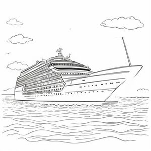 một con tàu du lịch cho trẻ em