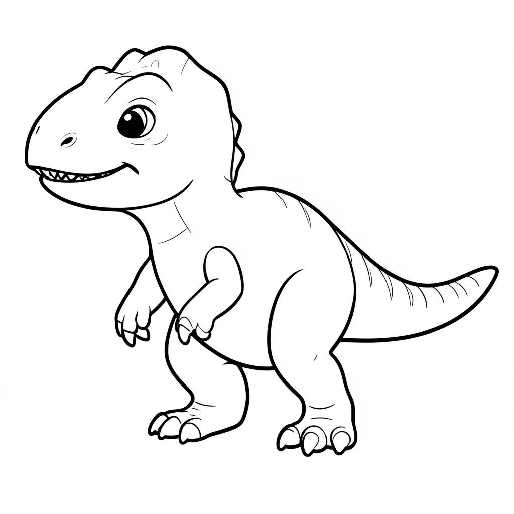 Một Herrerasaurus dễ thương như một đứa trẻ