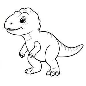 Một Herrerasaurus dễ thương như một đứa trẻ