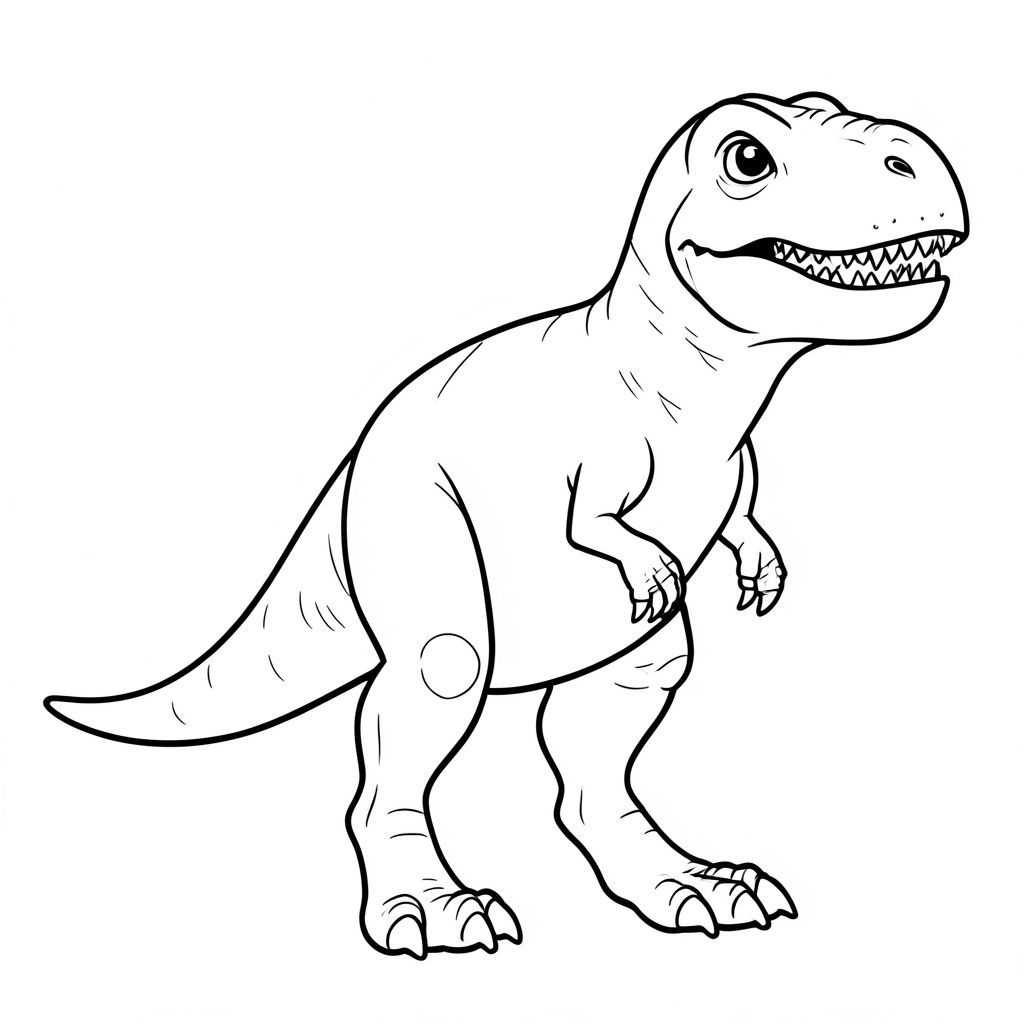 Một con khủng long megalosaurus dễ thương chính xác về mặt lịch sử