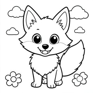 Được rồi, đây là lời nhắc:

** Lời nhắc: **

"Tạo một trang tô màu rực rỡ, vui vẻ! Hãy tưởng tượng một con cáo lông tơ nhỏ với đôi mắt to lấp lánh và nụ cười rạng rỡ, vui vẻ.  Sử dụng các đường đen trắng dày, đậm để xác định bộ lông bồng bềnh và hình dạng vui tươi của cáo. Bao gồm các hình dạng đơn giản, tròn - một chút mũi, tai và bàn chân - nằm rải rác xung quanh. Thêm một vài đám mây nhỏ, vui vẻ ở hậu cảnh và một bông hoa màu vàng tươi. Tâm trạng tổng thể sẽ hoàn toàn hạnh phúc và hấp dẫn!  Hãy nghĩ đến 'màu động vật hạnh phúc'!"