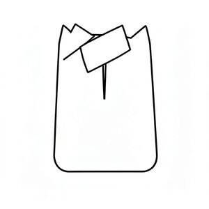 Tạo một hình minh họa vector phẳng của một con mèo.

**Đề cương:**
* Một hình chữ nhật lớn, hơi góc cạnh - rộng khoảng 2 inch và cao 1,5 inch. Điều này tạo thành cơ thể chính của mèo.
* Một hình chữ nhật nhỏ hơn, hơi tròn - rộng khoảng 1 inch và cao 0,5 inch - được đặt theo đường chéo trên đỉnh của hình chữ nhật lớn hơn. Điều này tạo thành đầu của mèo.
* Một hình bầu dục đơn giản, hơi dài - rộng khoảng 0,75 inch và cao 0,4 inch - được đặt theo chiều ngang bên dưới hình chữ nhật đầu. Điều này tạo thành thân mèo.
* Một đường thẳng đứng mỏng - dài khoảng 0,25 inch - kéo dài lên trên từ mép dưới của hình chữ nhật đầu, tạo thành cổ mèo.
* Một hình tam giác nhỏ, mỏng - rộng khoảng 0,125 inch và cao 0,125 inch - được đặt ở bên trái của hình chữ nhật đầu, tạo thành tai trái của mèo.
* Một hình tam giác nhỏ, mỏng - rộng khoảng 0,125 inch và cao 0,125 inch - được đặt ở bên phải của hình chữ nhật đầu, tạo thành tai phải của mèo.

**Khoảng trắng:** Một lượng đáng kể khoảng trắng trống xung quanh mỗi phần tử.  Các hình dạng nên được định vị sao cho có một lượng lớn khoảng trống giữa chúng.  Xem xét sự phân bố không gian hơi không đồng đều.

** Phong cách tổng thể: ** Sạch sẽ, tối giản và dễ nhận biết.  Hình học, không chi tiết.  Phẳng, không có bất kỳ bóng râm hoặc độ dốc nào.  Tập trung vào việc tạo ra một hình dạng rõ ràng, dễ nhận biết.

** Kích thước: ** Rộng khoảng 8 inch và cao 12 inch (đây là một gợi ý, hãy thoải mái điều chỉnh).

---

Hãy cho tôi biết nếu bạn muốn tôi tinh chỉnh điều này thêm!, tranh tô màu đen trắng, phong cách lowbook, nghệ thuật đường nét, đơn sắc, không màu, không đổ bóng, không xám, không tô màu, nền trắng, chỉ phác thảo, phong cách vector, thiết kế phẳng, 2d