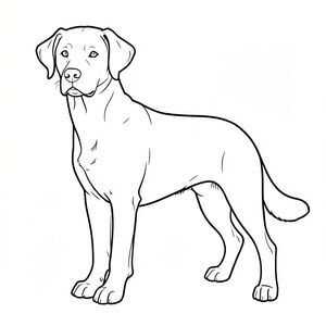 "Tạo một hình minh họa vector duy nhất, rất chi tiết về một. Đối tượng là một được kết xuất hoàn hảo, trông tự nhiên. Tập trung vào độ chính xác giải phẫu - đảm bảo mọi xương và cơ được xác định rõ ràng trong hình bóng. phải là giống chó cỡ trung bình (chỉ định giống nếu muốn - ví dụ: Labrador Retriever, Greyhound).  Hình bóng phải được làm phẳng hoàn toàn và không có bất kỳ chất độn, bóng mờ hoặc .  Hình minh họa phải có nền trắng đậm, đậm với độ tương phản tối thiểu.  Nhấn mạnh vào các đường nét chính xác và tính thẩm mỹ tự tin, sạch sẽ.  Hãy nghĩ đến phong cách nghệ thuật vector cổ điển - lớn, táo bạo và có tác động."

**Những cân nhắc chính cho phong cách nghệ thuật vector:**

* **Trọng lượng dòng: ** Trọng lượng đường cực cao - các đường phải dễ dàng phân biệt.
* ** Định nghĩa hình dạng: ** Các cạnh sắc nét, xác định.
* **Không gian âm: ** Không gian âm tối thiểu xung quanh đối tượng.
* **Bảng màu:** Trung tính – chủ yếu là màu trắng, có khả năng tạo ra các biến thể đơn sắc, tinh tế trong nền (nếu có).

---

Hãy cho tôi biết nếu bạn muốn tôi tinh chỉnh thêm điều này (ví dụ: chỉ định giống, tư thế hoặc nền)., trang tô màu đen trắng, phong cách lowbook, nghệ thuật đường nét, đơn sắc, không màu, không đổ bóng, không xám, không tô màu, nền trắng, chỉ phác thảo, kiểu vector, thiết kế phẳng, 2d