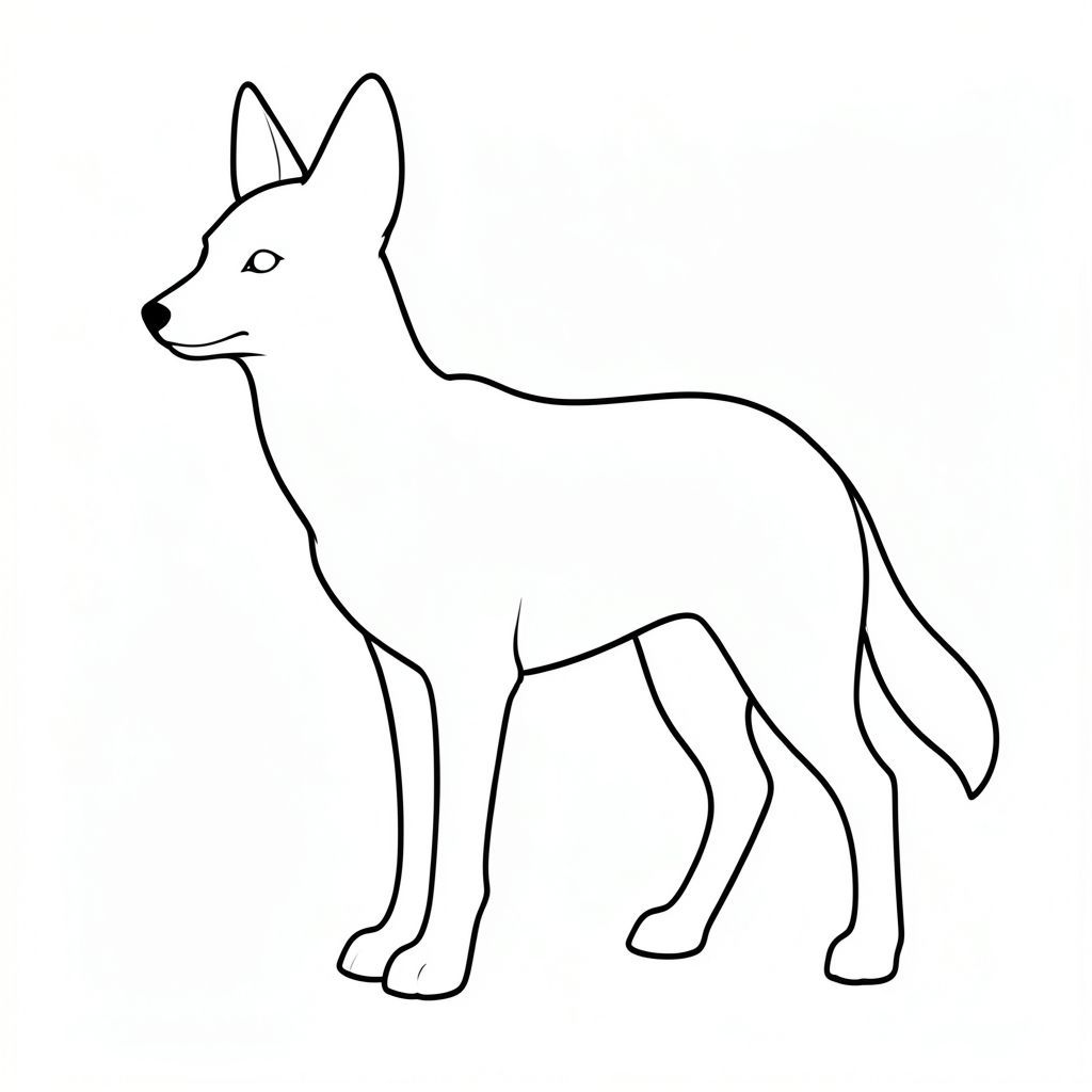 **Chủ đề:** Động vật đơn lẻ – Hình bóng chi tiết, chân thực. Tập trung vào giải phẫu hoàn hảo và hình dạng tự nhiên.

** Phong cách: ** Nghệ thuật Vector - Đường nét đậm, rõ ràng - Độ tương phản cao - Nền trắng.

**Chi tiết:**

* **Loại động vật:** Chỉ định loại động vật (ví dụ: Cáo, Hươu, Cú, Sói – chọn MỘT).  Cung cấp mô tả ngắn gọn về ngoại hình chung của con vật (ví dụ: "một con cáo cỡ trung bình, bóng bẩy với khuôn mặt nhọn").
* **Chỉ hình bóng:** Toàn bộ hình ảnh phải là một hình bóng phẳng, không bị phá vỡ. Không lấp đầy rắn, không đổ bóng, không thang độ xám, không nở, không .  Hình thức phải được xác định rõ ràng và dễ nhận biết.
* **Nền:** Nền trắng tinh khiết, sạch sẽ.
* **Thành phần:** Một con vật ở giữa, hơi nghiêng sang trái.  Hãy xem xét một nền đơn giản, gọn gàng (tinh tế có thể chấp nhận được, nhưng tránh bất cứ điều gì gây mất tập trung).
* **Nhấn mạnh:** Nhấn mạnh hình dạng và tư thế thiết yếu của động vật.  Một chút nghiêng đầu hoặc vai lên trên có thể tạo thêm sự thú vị về thị giác.
* **Bảng màu: ** Chỉ đen trắng.  Duy trì sự tách biệt chặt chẽ giữa các dòng.
* **Cảm giác tổng thể: ** Chuyên nghiệp, chính xác và vượt thời gian.  Nhắm đến cảm giác thanh lịch và chính xác dễ dàng.

** Từ khóa: ** Nghệ thuật vector, Hình bóng, Nghệ thuật đường nét, Sạch sẽ, Đen trắng, Thực tế, Giải phẫu, Độ chính xác, Độ tương phản cao, Nền trắng, Động vật đơn, Minh họa trang trọng.

---

Hãy cho tôi biết nếu bạn muốn tôi tinh chỉnh điều này thêm!, tranh tô màu đen trắng, phong cách lowbook, nghệ thuật đường nét, đơn sắc, không màu, không đổ bóng, không xám, không tô màu, nền trắng, chỉ phác thảo, phong cách vector, thiết kế phẳng, 2d