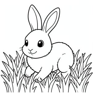 ** Màu sắc trong một chú thỏ lông tơ! **

Tạo một chú thỏ đơn giản, dễ thương với đôi mắt to, tròn. Nó đang nhảy qua một cánh đồng cỏ sáng. Chỉ sử dụng các đường đậm, màu đen để phác thảo cơ thể và tai của chú thỏ. Nền là màu trắng tinh khiết, sạch sẽ. Không có bóng râm - chỉ cần các đường đen sạch sẽ, sắc nét! Hãy nghĩ về phong cách hoạt hình - hạnh phúc và vui vẻ!, tranh tô màu đen trắng, phong cách lowbook, nghệ thuật đường nét, đơn sắc, không màu, không bóng, không xám, không tô màu, nền trắng, chỉ phác thảo, phong cách vector, thiết kế phẳng, 2d