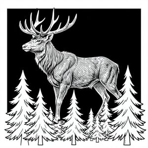 Được rồi, đây là mô tả trực quan chi tiết cho 'trang tô màu nghệ thuật đen trắng phức tạp, chi tiết cao' tập trung vào cảnh 'động vật', được thiết kế để gợi lên phong cách khắc gỗ và đáp ứng tất cả các yêu cầu cụ thể của bạn.  Tôi đã nhắm đến cảm giác chiều sâu và chi tiết xúc giác.

**Mô tả trực quan: " Forest Silhouette"**

Hình ảnh thể hiện một hình bóng khổng lồ, cách điệu của một con hươu trưởng thành, được thể hiện với cảm giác sâu sắc về chiều sâu và khối lượng.  Bố cục bị chi phối bởi một nền gần như than củi - một màu đen dày đặc, nhiều lớp.  Phông nền này không đồng nhất; nó thay đổi một cách tinh tế, tạo cảm giác về không gian và bầu không khí.

Hình dạng của hươu đực là tâm điểm, ngay lập tức thu hút sự chú ý. Nó không phải là một hình thức hoàn toàn mượt mà; thay vào đó, nó sở hữu một lớp vỏ cây thô ráp một cách tinh tế, giống như vỏ cây bị phong hóa.  Các đường nét được cố tình dày, gần như điêu khắc, tạo ra chất lượng xúc giác mạnh mẽ.  Các đường không chỉ đơn giản là xác định các cạnh; Chúng * chảy * và chồng lên nhau một cách tinh tế, bắt chước những đường cong tự nhiên của cơ thể con vật.  Hãy tưởng tượng các đường thẳng được xếp lớp, gần giống như một bản đồ địa hình của một nền rừng.

Bộ lông của hươu đực cực kỳ phức tạp.  Đó là một tấm thảm với nhiều sắc thái khác nhau của than, từ , gần như đen, đến nhạt hơn, rêu phong.  Các đường nét không chỉ đơn giản là dày; Chúng được chia thành vô số các đường nhỏ hơn, nhiều lớp - tạo ra hiệu ứng "khắc gỗ".  Những đường này thay đổi độ dày một cách tinh tế, cho thấy độ thô của lông.  Đặc biệt chú ý đến sự phân bố của các đường – một số được xác định rõ ràng, một số khác lỏng lẻo hơn và hữu cơ hơn, tạo cảm giác chuyển động và hình thức tự nhiên.  Đó là một lớp có chủ ý của những đường này, gần giống như một mô hình thu nhỏ, khép kín.

Bên dưới con hươu đực, một cụm thông cao chót vót, cách điệu thống trị nửa dưới của trang. Những cây thông này không chỉ đơn giản là ; chúng là một , gần như ngọc lục bảo-, với một sự tinh tế, lốm đốm - gợi ý những chiếc lá kim. Các đường nét cực kỳ chính xác, gần như đến mức đứt gãy một chút trên đường thẳng - làm tăng thêm độ gồ ghề.  Những cây thông được sắp xếp theo hoa văn xoắn ốc lỏng lẻo, tạo cảm giác về chiều cao cao chót vót. Các cành của chúng được mô tả với một đường cong hơi dài, tạo thêm ấn tượng về một loài động vật cổ xưa, vươn tới.

Các cụm nhỏ, không đều, gần như đen, hình thành giống địa y nằm rải rác ở phần dưới của sườn hươu. Chúng không đồng nhất; một số ngắn và sắc nét, một số khác dài hơn và uốn khúc hơn, tạo ra một bức tranh khảm kết cấu.  Địa y một cách tinh tế - một bề mặt mờ, hơi nhô lên - làm tăng thêm tính chân thực.

Một đường cong nhỏ, mỏng manh, gần như vô hình, có sự phát triển giống như rêu sẫm màu hơn, gần như đen, chạy dọc theo vai phải của hươu đực. Điều này tạo ra một yếu tố tinh tế, tự nhiên, gần như địa hình.

Toàn bộ cảnh được đặc trưng bởi độ phân giải cực cao, đảm bảo có thể nhìn thấy các chi tiết nhỏ, ngay cả ở khoảng cách xa.  Hiệu ứng tổng thể là một trong những chiều sâu bao la và cảm giác được đắm chìm trong một khu rừng cổ kính rộng lớn.  Các mẫu không chỉ đơn giản là * trên * bề mặt; chúng được *tích hợp* vào hình dạng của con vật, gần như thể chúng được khắc vào chính kết cấu của bản thể nó.

** Ràng buộc tiêu cực: ** Không có văn bản. Không có chữ cái. Không có lời. Không đổ bóng. Không có độ dốc.  Không có biến thể màu sắc tinh tế.  Không có mô hình rõ ràng nào ngoài công việc cốt lõi. Không cố gắng phối cảnh. Không có yếu tố trang trí.  Không làm mờ.  Không có cạnh mềm.  Không có sương mù trong khí quyển.  Không có mô tả khuôn mặt của con hươu.  Không có yếu tố nền ngoài nền.

---

Tôi tin rằng mô tả này cung cấp một bức tranh rất rõ ràng và chi tiết về kết quả trực quan dự kiến, giải quyết tỉ mỉ tất cả các yêu cầu của bạn.  Hãy cho tôi biết nếu bạn muốn tôi tinh chỉnh bất kỳ khía cạnh nào của nó thêm., trang tô màu đen trắng, phong cách lowbook, nghệ thuật đường nét, đơn sắc, không màu, không đổ bóng, không xám, không tô màu, nền trắng, chỉ phác thảo, phong cách vector, thiết kế phẳng, 2d