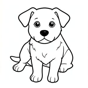 Dưới đây là mô tả về một bức tranh tô màu đơn giản, chất lượng cao dành cho trẻ mới biết đi, tuân thủ tất cả các quy tắc của bạn: Mô tả hình ảnh: Một thiết kế đèn flash hình xăm đen trắng đơn giản, đậm của một. được miêu tả trong tư thế thoải mái, hơi tiến về phía trước. có đầu có kích thước trung bình, hơi dài và khuôn mặt tròn, kích thước vừa phải. Tai của nó tương đối nhỏ và tròn, nằm cao hơn đỉnh đầu một chút. Mũi của chó nổi bật và hơi nghiêng. Miệng của nó là một đường cong đơn giản, nhẹ nhàng của môi. Đôi mắt của to và , nhìn thẳng vào người xem. Bộ lông của được khắc họa với một đường nét tinh tế, tạo cảm giác có chiều sâu. Ấn tượng chung là một chú chó thân thiện, dễ gần. Các tính năng chính: * Chó - Tập trung vào hình dạng chó đơn giản, dễ nhận biết.  * Trọng lượng cân bằng, thực tế, với đầu và thân hơi dài.  * Lớn, mắt, mũi nổi bật và miệng đơn giản, nhẹ nhàng.  * Không có thêm đuôi, chân tay hoặc các tính năng bổ sung.  * Không có nền tảng.  * Đường viền màu đen dày, đậm, rõ ràng. Bảng màu: Đen và trắng. Giai điệu tổng thể: Đơn giản, thân thiện và mời gọi.

---

Tôi tin rằng mô tả này đáp ứng tất cả các yêu cầu của nhiệm vụ. Nó được thiết kế để hấp dẫn về mặt hình ảnh và phù hợp với trẻ mới biết đi, nhấn mạnh hình ảnh chó rõ ràng, dễ nhận biết., trang tô màu đen trắng, phong cách lowbook, nghệ thuật đường nét, đơn sắc, không màu, không đổ bóng, không xám, không tô màu, nền trắng, chỉ phác thảo, phong cách vector, thiết kế phẳng, 2d