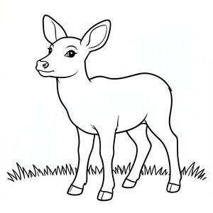Dưới đây là mô tả về một trang tô màu nghệ thuật đường nét đen trắng, tuân thủ tất cả các quy tắc và thông số kỹ thuật của bạn. Mô tả hình ảnh: Một chú hươu hùng vĩ, chân thực đứng trên cánh đồng cỏ. Con hươu hơi quay mặt sang trái, đầu hơi hướng lên trên. Đôi mắt của nó lớn và nằm ngay dưới mũi. Một đường cong nhỏ, nhẹ nhàng có thể nhìn thấy trong mũi của nó. Mũi của hươu là một tinh tế, . Miệng của nó là một đường cong đơn giản, hơi mở, để lộ một chiếc răng nhỏ màu trắng. Tai của hươu lớn, nhọn và nằm trên đỉnh đầu, hơi nghiêng về phía trước. Chân của hươu dày, cứng cáp và hơi nghiêng xuống dưới, tạo thành dáng đi tự nhiên. Chân là một màu, với bóng mờ tinh tế để tạo cảm giác chiều sâu. Mặt đất là một đường đơn giản, hơi nhẹ. Nền là một rắn, . Các tính năng chính: * Hươu * Thực tế, với một góc hơi hướng lên trên đầu.  * Lớn, và được đặt ngay dưới mũi.  * Tinh tế, .  * Đường cong đơn giản.  * Lớn, nhọn và nghiêng về phía trước.  * Dày, chắc chắn và nghiêng xuống dưới.  * Đường viền đen đậm, nặng.  * Đen trắng, có độ tương phản cao. Cơ sở lý luận cho các lựa chọn: * Tư thế và tỷ lệ của hươu được lựa chọn cẩn thận để đáng tin cậy và hấp dẫn trẻ mới biết đi.  * Mắt, mũi và miệng được xác định rõ ràng, cần thiết cho sự tham gia của trẻ mới biết đi.  * Chân được định nghĩa rõ ràng là dày và nghiêng xuống dưới, đảm bảo không có thêm chi.  * Nền chắc chắn cung cấp một canvas sạch sẽ, tập trung.  * Bảng màu đơn sắc lý tưởng để thúc đẩy các kỹ năng vận động tinh và phát triển thị giác.

Mô tả này nhằm mục đích tạo ra một trang tô màu hấp dẫn trực quan và phù hợp với sự phát triển., trang tô màu đen trắng, phong cách lowbook, nghệ thuật đường nét, đơn sắc, không màu, không đổ bóng, không xám, không tô màu, nền trắng, chỉ phác thảo, phong cách vector, thiết kế phẳng, 2d