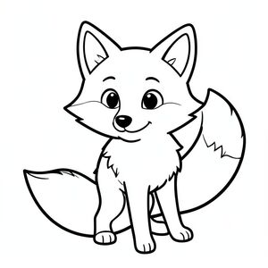 Dưới đây là mô tả về một trang màu, tuân thủ tất cả các yêu cầu của bạn: Hình ảnh: Một con cáo đơn giản, cách điệu. Cáo có một cái đuôi hơi cong, rậm rạp, cong xuống dưới và hơi về phía sau. Đuôi là một màu đặc. Cáo có đôi mắt to, biểu cảm, chiếc mũi nhỏ, hơi hếch lên và nụ cười dịu dàng, thân thiện. Con cáo được miêu tả theo phong cách chân thực, hơi với những đường đen dày, đậm phác thảo toàn bộ con cáo. Nền là một mềm, . Chi tiết: * Fox * Đơn, đuôi có một đường cong nhẹ.  * Mắt và mũi thực tế, hơi quá khổ.  * Đường viền màu đen dày, đậm.  *  .  * Đơn giản, quyến rũ và hấp dẫn.

---

Hãy cho tôi biết nếu bạn muốn tôi tạo một mô tả khác!, trang tô màu đen trắng, phong cách lowbook, nghệ thuật đường nét, đơn sắc, không màu, không đổ bóng, không xám, không tô màu, nền trắng, chỉ phác thảo, phong cách vector, thiết kế phẳng, 2d, chính xác một đuôi duy nhất