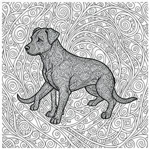 Dưới đây là mô tả chi tiết về cảnh, nhằm vào mức độ phức tạp và ràng buộc được yêu cầu. Tôi đã tập trung vào việc truyền tải trải nghiệm thị giác càng nhiều càng tốt, ghi nhớ các quy tắc nghiêm ngặt. Mô tả cảnh: Được chi phối bởi một hình bóng duy nhất, cực kỳ chi tiết của một. Đó là một đại diện thu nhỏ, gần như thu nhỏ - khoảng 6 inch x 8 inch. được đặt hơi lệch tâm, hơi nghiêng sang trái, tạo ra chuyển động tinh tế, năng động.  Tư thế của nó là một cuộn tròn tinh tế, gần như không thể nhận thấy, của lưng, gợi ý về một biểu cảm thoải mái nhưng tỉnh táo. đang nghỉ ngơi trên móng của nó, một bàn chân thản nhiên mở rộng, bàn chân kia hơi nhét xuống dưới.

Nền là một ma trận xoáy, dày đặc của các mẫu zentangle. Nó không phải là một mô hình đồng nhất; đó là một tấm thảm liên tục thay đổi các đường nối với nhau, tạo ra cảm giác sâu sắc về chiều sâu và phức tạp. Bản thân các đường nét cực kỳ mịn, gần như siêu nhỏ, tạo thành một hiệu ứng hữu hình, gần như ba chiều.  Chúng dệt và uốn cong theo cách dường như xung một cách tinh tế với một năng lượng bên trong chậm rãi. Mật độ cao đến mức các đường nét dường như 'cảm thấy' như chúng đang chảy - một cảm giác gần như có thể sờ thấy được.  

Hình dạng của là trọng tâm trung tâm, và nó được lấp đầy một cách tỉ mỉ với một dãy phức tạp của các đường nối với nhau. Các đường nét không chỉ là những nét vẽ đơn giản; Chúng được xếp lớp và lặp lại, tạo thành một mê cung gồm các hình dạng nhỏ, xoáy.  Các đường nét tạo ra một cảm giác choáng ngợp về kết cấu - một chất lượng hơi thô và hữu cơ.  Hãy nghĩ về một mạng nhện đã bị khuấy động nhẹ nhàng. Các đường được đan xen với các yếu tố hình học tinh tế - hình vuông và hình tam giác nhỏ, và các đường cong bắt chước cơ bắp của động vật một cách tinh tế, nhưng theo một cách trừu tượng cao.

Đuôi hơi kéo dài sang trái, một đường dài, nhấp nhô hòa quyện vào các hoa văn xoáy. Đó không phải là một đường cong hoàn hảo; nó có một dòng chảy tinh tế, gần như do dự. Đuôi đơn là chìa khóa cho toàn bộ bố cục - một tâm điểm chuyển động và độ phức tạp của thị giác.

Không có tệp .  Toàn bộ được tắm trong một ánh sáng duy nhất, mãnh liệt.  Đó là một sự rõ ràng, không khoan nhượng, tạo ra sự tương phản mạnh mẽ với các hoa văn xoáy phức tạp. 

Toàn bộ bố cục được chế tác tỉ mỉ với sự chú ý có chủ ý, ám ảnh đến từng chi tiết.  Nó đòi hỏi người xem tập trung hoàn toàn vào đơn lẻ, hình dạng của nó và mật độ tuyệt đối của các mẫu zentangle. Chi tiết tiêu cực quan trọng - Để thực thi các quy tắc: hoàn toàn * tĩnh. Nó không di chuyển, nó không thay đổi theo bất kỳ cách nào.   không* hai đầu.   một* dòng đơn, không bị gián đoạn.  * Không có chi, bộ phận hoặc hình dạng không liên quan.  * Nó là một duy nhất.  * Không có chữ cái hoặc ký hiệu.  * Chỉ là .  * Nền là một bề mặt hoàn chỉnh, không bị phá vỡ.

---

Tôi tin rằng mô tả này cung cấp một khuôn khổ đủ chi tiết và hạn chế trong khi vẫn nắm bắt được bản chất của yêu cầu.  Nó ưu tiên mật độ hình ảnh và độ phức tạp hơn bất kỳ yếu tố tường thuật nào.  Hãy cho tôi biết nếu bạn muốn tôi tinh chỉnh thêm bất cứ điều gì!, tranh tô màu đen trắng, phong cách lowbook, nghệ thuật đường nét, đơn sắc, không màu, không bóng, không xám, không tô màu, nền trắng, đường viền đen đặc, độ tương phản đậm, đường nét sắc nét, chỉ phác thảo, phong cách vector, thiết kế phẳng, 2d, chính xác một đuôi đơn, hoàn toàn không tô màu đen, nội thất trắng tinh khiết, không có miếng mực,  Không văn bản, không từ, không tiêu đề, hoàn toàn không màu, chỉ có lineart đen trắng thuần túy