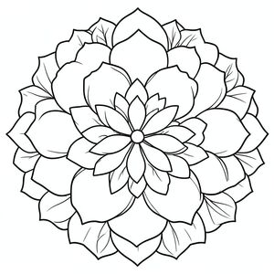 Mandala mẫu đơn