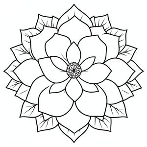 Camellia mandala