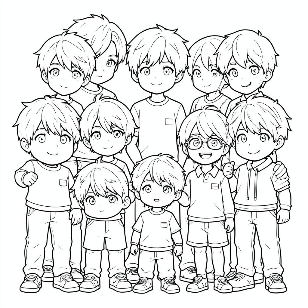 Toàn bộ nhóm Enhypen