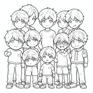 Toàn bộ nhóm Enhypen