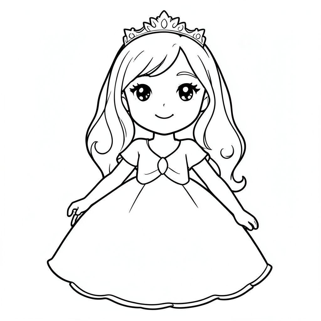 công chúa để tóc 7/3 cao