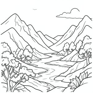 tranh phong cảnh thật hùng vĩ
