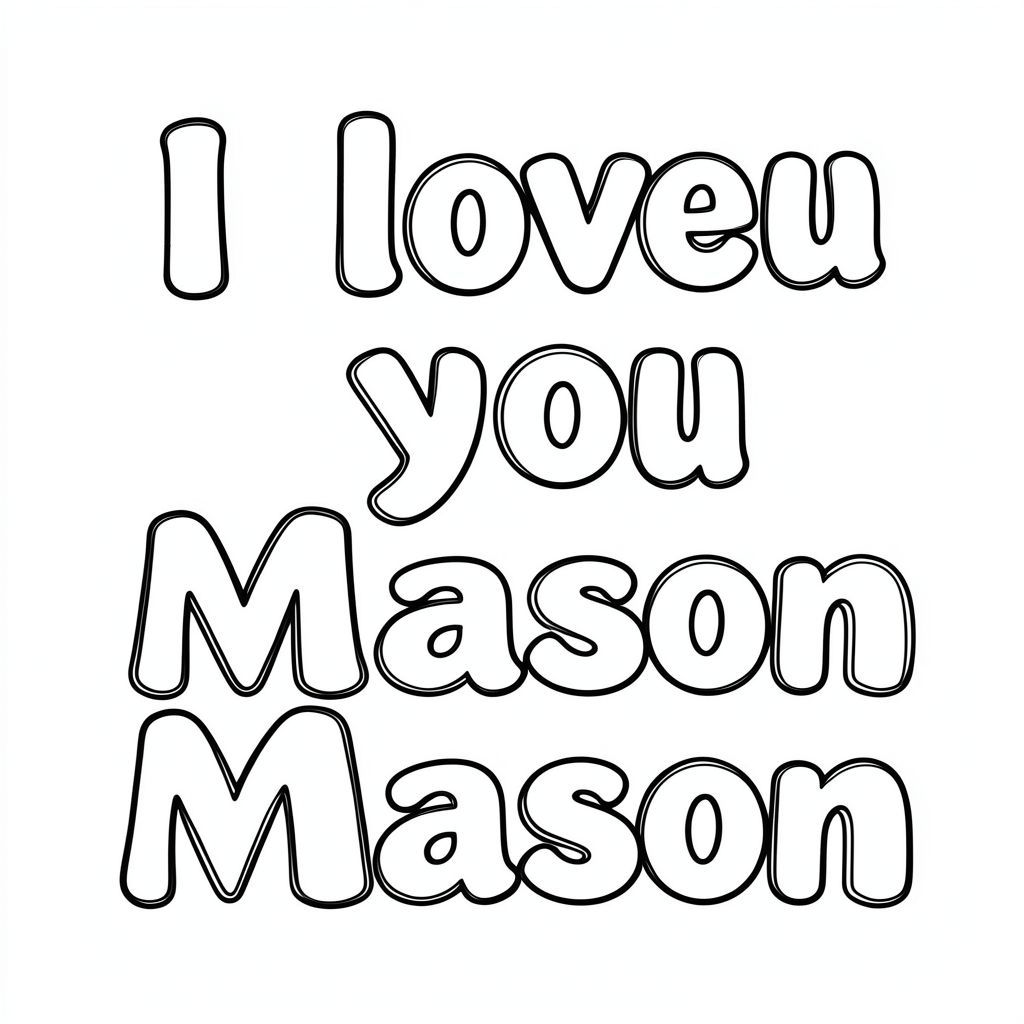 Tôi yêu bạn Mason