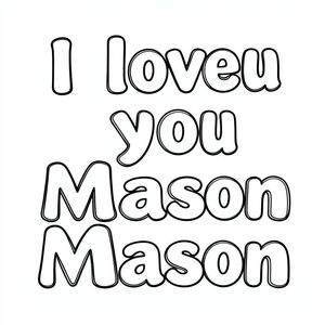 Tôi yêu bạn Mason