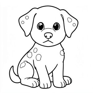 Chó con có đốm