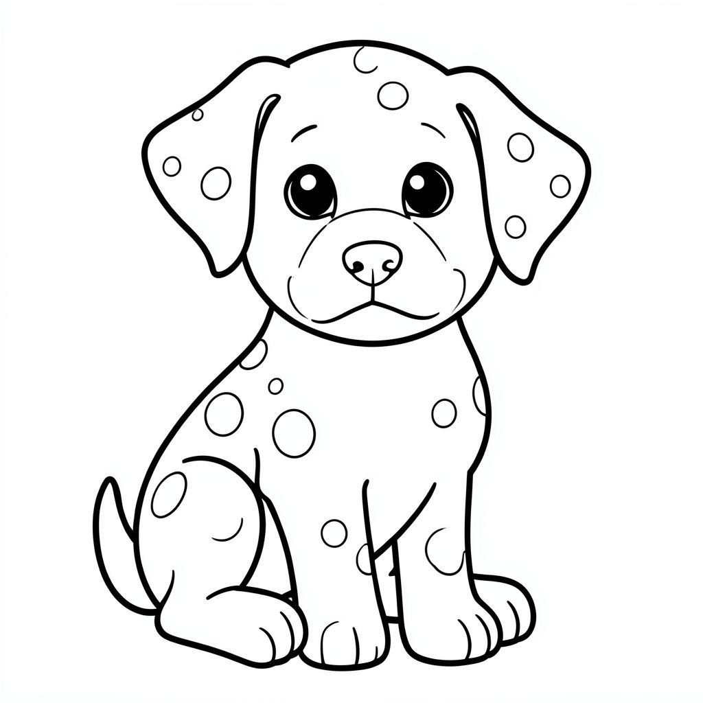 Chó con có 15 đốm