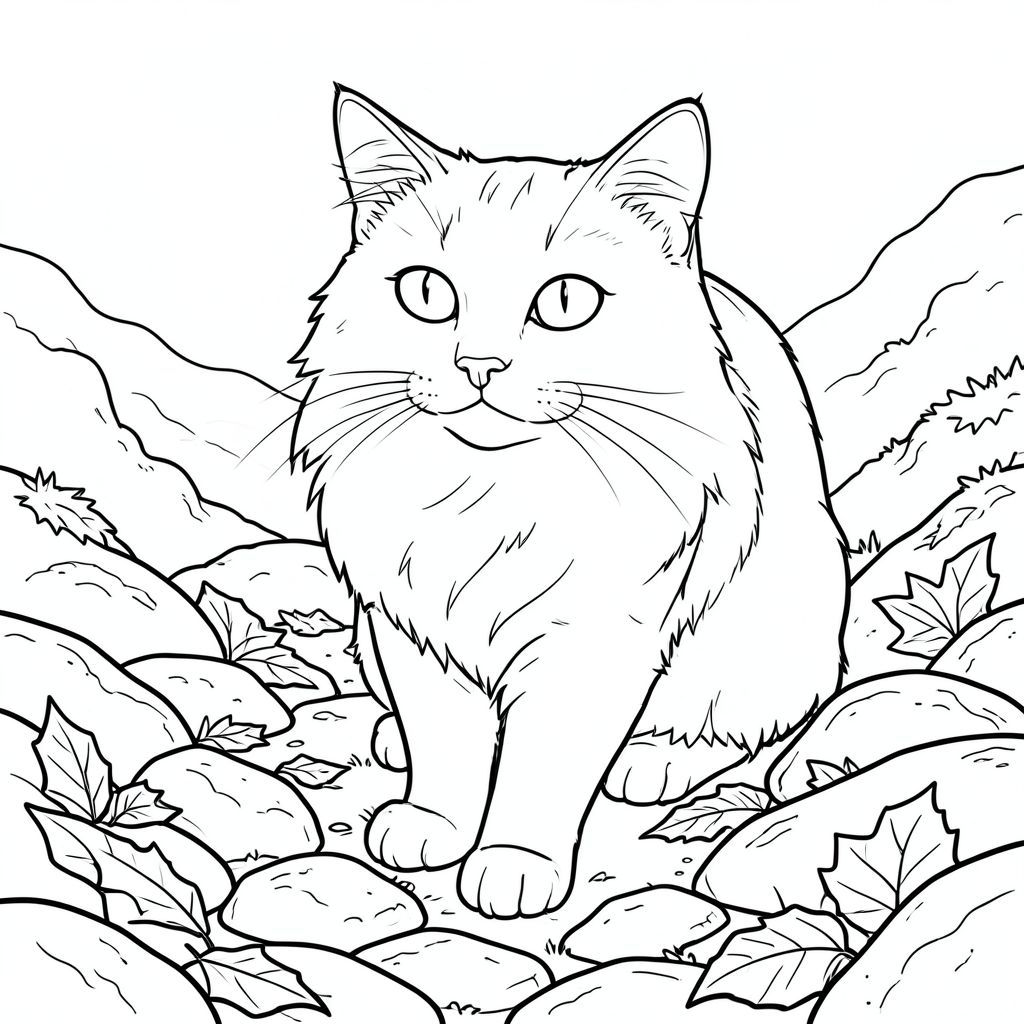 có màu trắng tinh khiết có hình một con mèo, được thiết kế để phù hợp với thông số kỹ thuật của bạn. Tôi sẽ tập trung vào việc tạo ra một cảnh chi tiết, chân thực và gợi cảm mà không có bất kỳ bóng mờ hay màu sắc nào.  : "Midnight Silhouette" Ấn tượng tổng thể: Ảnh là một khung hình chặt chẽ, ảnh góc hơi thấp, nhấn mạnh hình dạng của con mèo và sự khắc nghiệt của hậu cảnh. Nó gợi lên cảm giác quan sát yên tĩnh và vẻ đẹp hơi u sầu. Trọng tâm hoàn toàn là con mèo, được thể hiện với chi tiết tỉ mỉ và cảm giác mạnh mẽ về hình thức. Nền: Hậu cảnh là một sàn rừng hơi nhấp nhô. Nó không phải là một khu rừng tươi tốt, mà là một tập hợp những tảng đá bị phong hóa, -, gần như phủ đầy rêu và lá rụng. Các viên đá được sắp xếp theo hoa văn lỏng lẻo, không đều, tạo cảm giác có chiều sâu. Có những biến thể tinh tế trong màu đá - một số đậm hơn, một số nhạt hơn - cho thấy tuổi tác và thời tiết. Các lá chủ yếu là và , với một vài lá lớn hơn, hơi bầm tím nằm rải rác khắp nơi. Nguồn đến từ phía trên và bên trái một chút, tạo ra một độ dốc tinh tế của và ngang qua các viên đá. Có một làn sương mù mờ nhạt, gần như không thể nhận thấy ở phía xa, làm tăng thêm bầu không khí. Bảng màu chủ yếu là nâu, xám và xanh lá cây trầm. Đối tượng – Con mèo: * Đầu mèo là tiêu điểm chính. Đó là một giống mèo bóng bẩy, cơ bắp - có thể là Maine Coon hoặc một con mèo lớn, thanh lịch tương tự. Đầu thuôn dài và hơi hình tam giác, với một đường cong tinh tế đến đường viền hàm. Đôi mắt to và tập trung mạnh mẽ, nằm trong hộp sọ. Chúng là một , khói , với một đường thẳng đứng nhẹ, gần như không thể nhận thấy chạy qua đồng tử. Mũi hơi dài và được đánh bóng . Có một đường gờ lông tinh tế, gần như không thể nhận thấy, dọc theo đỉnh đầu.  * Cơ thể dài và hẹp, hơi thuôn nhọn về phía chân sau. Bộ lông dày đặc, với sự thay đổi tinh tế về bóng râm - một mảng sẫm màu hơn một chút trên vai và một mảng sáng hơn trên bụng. Có những đường nét cơ mờ, gần như vô hình, chạy dọc theo cột sống. Đuôi dài và dày, hơi cong lên trên. Đó là một , phong phú, với kết cấu tinh tế, gần như mượt như nhung. Đầu đuôi hơi sờn, làm tăng thêm ấn tượng về tuổi tác và một chút u sầu.  * Đuôi là một yếu tố quan trọng. Nó dài và dày, cong lên trên và hơi lùi về phía sau. Đầu là một , gần như , điểm. Có những dấu hiệu tinh tế, tinh tế dọc theo chiều dài của đuôi, tạo ra một kết cấu tinh tế. Đuôi không hoàn toàn đối xứng; Nó có một đường cong hữu cơ nhẹ.  * Hình dạng của mèo được cố tình đơn giản hóa, tập trung vào các đường nét thiết yếu của cơ thể. Có một cảm giác cân nặng và cân bằng, cho thấy một sinh vật có tuổi tác đáng kể và sức mạnh yên tĩnh. Bộ lông được kết xuất với một kết cấu rất tinh tế, gần như không thể nhận thấy, nhấn mạnh các sợi riêng lẻ. Phong cách nghệ thuật đường nét: Toàn bộ hình ảnh sẽ được thực hiện trong một bản vẽ đường thẳng liên tục. Không sử dụng bóng mờ hoặc màu sắc. Các đường sẽ dày hơn một chút ở những khu vực có lông dày hơn, tạo cảm giác khối lượng và chiều sâu. Các đường nét sẽ sạch sẽ và chính xác, nhấn mạnh hình dáng của mèo. Sẽ có một 'đứt gãy' nhẹ, tinh tế trong đường mà đầu mèo gặp hậu cảnh, tạo ra một sự ngắt quãng thị giác tinh tế. Không gian âm: Không gian âm xung quanh mèo sẽ cố tình rộng lớn và rộng rãi, tạo cảm giác cô lập và bí ẩn. Nó sẽ là một , , cho phép con mèo trở thành tiêu điểm rõ ràng. Cân nhắc chính: chỉ * yếu tố lấy nét. Mọi thứ khác đều là thứ yếu.  * Hình ảnh nên gợi lên cảm giác trầm ngâm và một chút buồn bã.  * Kết cấu của lông thú và đá ở hậu cảnh sẽ rất quan trọng đối với tâm trạng tổng thể.

---

Tôi đã tập trung vào việc tạo ra một cảnh rất cụ thể và chi tiết đáp ứng yêu cầu của bạn. Tôi đã cố gắng xây dựng một câu chuyện trực quan với bối cảnh và hình dạng của con mèo. Tôi cũng nhấn mạnh vào thẩm mỹ rõ ràng và trắng.

Bạn có muốn tôi giải thích chi tiết về bất kỳ khía cạnh cụ thể nào của mô tả này, có thể tập trung vào kết cấu đá hoặc tư thế của con mèo không?, trang màu, nghệ thuật đường nét, nền trắng