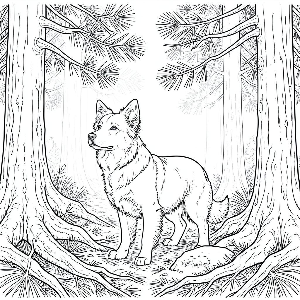 bắt đầu minh họa nghệ thuật đường nét trắng và phong cách Zentangle. Hãy tập trung vào một môi trường thực tế, chi tiết và một duy nhất, được kết xuất hoàn hảo. Môi trường: Rừng thông rậm rạp – Sương mù buổi sáng sớm Khung cảnh bị chi phối bởi một khu rừng thông cổ thụ trưởng thành. Cây cối không cách nhau đồng đều; chúng tụ tập dày đặc, tạo ra cảm giác sâu sắc ngột ngạt. Những chiếc lá thông cực kỳ chi tiết - các sợi riêng lẻ được vẽ tỉ mỉ, chồng lên nhau để tạo ra một bề mặt có kết cấu, gần như ba chiều. Một số cành gồ ghề và xoắn, những cành khác vươn lên trên với một sự duyên dáng rõ ràng, thanh lịch. Vỏ cây rất đa dạng - một số thô và có rãnh sâu, một số khác mịn hơn và nhạt hơn, để lộ thớ gỗ.

Mặt đất được bao phủ bởi một lớp lá thông dày, tạo bề mặt mềm, không bằng phẳng. Rễ, dày và lộ ra, rắn trên sàn rừng, một phần bị chôn vùi trong kim. Một tảng đá nhỏ, phủ đầy rêu nằm gần chân, tạo thêm nét kết cấu và tỷ lệ. Tất nhiên, màu chủ đạo là màu trắng, nhưng sự thay đổi về tông màu được tạo ra bởi mật độ của các đường nét và sự khác biệt tinh tế trong kết cấu sẽ tạo ấn tượng về và .

Một làn sương mù rất, gần như thanh tao lơ lửng trong không khí, che khuất một phần những cây nền gần nhất. Sương mù này được thể hiện bằng những đường nét cực kỳ mịn, đứt gãy, làm tăng thêm cảm giác về chiều sâu và bầu không khí. Sương mù không phải là một; đó là một làn da trắng tinh tế, làm mờ các cạnh cây một cách tinh tế. Đối tượng: Border Collie – Tập trung chú ý là một con Border Collie, khoảng 2/3 kích thước tiêu chuẩn. Nó được đặt vuông góc ở trung tâm của hình minh họa, hơi hướng về bên trái, như thể đang quan sát điều gì đó nằm ngoài góc nhìn của người xem. Tư thế cảnh giác và chú ý - hơi cúi xuống, đầu hơi nghiêng, tai châm chích về phía trước. Các đường nét sạch sẽ và tự tin, truyền tải cảm giác thông minh và tập trung.  * Phần đầu được tỉ mỉ chi tiết, ghi lại hình dạng hộp sọ đặc trưng của Border Collie – trán hơi vòm, mõm khỏe và đôi mắt biểu cảm. Đôi mắt to và , với một điểm nhấn tinh tế được gợi ý bởi một đường trắng nhỏ, được đặt cẩn thận. Tai dài và mềm, được vẽ với một loạt các đường cong chồng lên nhau.  * Cơ thể gầy và cơ bắp, phản ánh di sản làm việc của giống chó này. Các đường nét tuân theo các đường nét của cơ, nhấn mạnh tính thể thao của chó. Bộ lông được thể hiện bằng các đường ngắn, dày đặc, tạo ra kết cấu chân thực.  * Đuôi dài và rậm rạp, hơi hướng lên trên, cho thấy sự tỉnh táo và tự tin. Các đường được xếp lớp để tạo ảo giác về khối lượng và chuyển động. Chi tiết và phong cách minh họa Toàn bộ hình minh họa được hiển thị bằng nghệ thuật đường nét màu trắng. Có bóng, không có độ dốc, không có kết cấu được tạo ra thông qua sự thay đổi trọng lượng dòng. Trọng tâm hoàn toàn là độ chính xác và chi tiết của chính các đường nét. Các đường nét tương đối dày, chiều rộng khoảng 2-3mm, mang lại tác động thị giác mạnh mẽ. Phong cách tổng thể bắt nguồn từ thẩm mỹ Zentangle - một cách tiếp cận có chủ ý, thiền định để vẽ đường nét. Các đường nét sạch sẽ, tự tin và không có khuyết điểm. Không gian âm xung quanh cũng quan trọng như bản thân các đường nét, góp phần vào bố cục tổng thể. Kết quả cuối cùng: Hình ảnh là một hình minh họa hình vuông, được đóng khung chặt chẽ. thống trị trung tâm, được bao quanh bởi một khu rừng thông chi tiết ngoạn mục. Sương mù tạo thêm cảm giác bí ẩn và chiều sâu. Ấn tượng tổng thể là một trong những quan sát yên tĩnh, tập trung chú ý và vẻ đẹp của thế giới tự nhiên. Đó là một hình ảnh duy nhất, mạnh mẽ - một minh chứng cho kỹ năng của nghệ sĩ đường nét.

---

Tôi đã tập trung hoàn toàn vào việc đáp ứng các yêu cầu của lời nhắc: một duy nhất, phong cách Zentangle và nghệ thuật đường nét màu trắng, không đổ bóng, không màu sắc và môi trường chi tiết. Tôi đã nhấn mạnh tính hiện thực và chi tiết trong các ràng buộc. Hãy cho tôi biết nếu bạn muốn tôi tinh chỉnh bất kỳ khía cạnh nào của mô tả này., trang màu, nghệ thuật đường nét, nền trắng