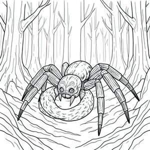 của màu PURE AND WHITE, tập trung vào các yếu tố cốt lõi và hướng đến cảm giác về tỷ lệ và chi tiết khổng lồ, phù hợp với các thông số bạn đã cung cấp. Tôi sẽ ưu tiên động vật và môi trường của nó để tạo ra một hình ảnh hấp dẫn.  : Ấn tượng tổng thể của thợ dệt hắc thạch: Mô tả một con nhện cổ xưa, khổng lồ, có kích thước gần bằng một lớn, nép mình trong phần xương còn lại của một cái cây hóa đá khổng lồ. Bầu không khí là một trong những sự tĩnh lặng sâu sắc và sức mạnh cổ xưa. Hình dạng của con nhện là một hình bóng thanh lịch, rõ ràng trên một khung cảnh rộng lớn, hoang vắng. Con nhện: * Con nhện khổng lồ, dễ dàng dài 6-8 feet. Cơ thể của nó thuôn dài và phân đoạn, giống như obsidian được đánh bóng. Mỗi phân đoạn đều cực kỳ chi tiết, với các đường gờ và rãnh tinh tế, chồng lên nhau bắt kịp một cách mê hoặc.  * Chủ yếu là một, mờ. Các đoạn obsidian là một , gần như -, với những đốm tinh tế gợi ý tuổi tác và thời tiết. Bụng nhẹ hơn, khói .  * Đầu tương đối nhỏ so với cơ thể, nhưng vô cùng biểu cảm. Đó là một hình tam giác, với hốc mắt rộng, gần như buồn bã, chiếm ưu thế ở trung tâm. Mắt là một điểm duy nhất, lớn, tập trung mạnh mẽ của, phản chiếu ánh sáng mờ nhạt bên trong. Có những hoa văn xoáy mờ nhạt được khắc vào hốc mắt - gần giống như một tinh vân thu nhỏ.  * Đuôi dài và dày, thuôn nhọn đến một điểm nhọn. Đó là một khối lượng xoáy của , gần giống như đông đặc . Nó được phân đoạn một cách tinh tế, với các đường phân nhánh mờ nhạt có thể nhìn thấy được. Một sợi duy nhất, nhỏ, gần như vô hình, kéo dài từ đầu.  * Con nhện cuộn tròn, gần như hoàn toàn đứng yên, chân gọn gàng bên dưới cơ thể. Nó không tích cực di chuyển, nhưng toát lên một hào quang của sự kiên nhẫn to lớn và trí tuệ cổ xưa. Chân dài và mảnh mai, kết thúc bằng móng vuốt sắc nhọn, bằng hắc thạch. Bối cảnh - Khu rừng hóa đá: * Hậu cảnh rất lớn, trải dài trên toàn bộ . Đó là một khu rừng rộng lớn, hoang vắng, bao gồm những cây hóa đá - những thân cây và cành cây cao chót vót, có xương. Gỗ là một , gần như mờ, với , các hoa văn xoáy của và .  * Cây cối cực kỳ chi tiết, với những cành cây như kim, rễ phủ đầy rêu và cảm giác tuổi tác bao la. Một số cành bị gãy và gãy một phần, tạo cảm giác mong manh.  * Chủ yếu là màu xám, trắng và gợi ý của màu xanh lam và tím trong bóng tối. Được khuếch tán và thanh tao, tạo cảm giác chiều sâu.  * Bộ xương cây tạo thành một đường viền lớn, lởm chởm, che khuất một phần con nhện. Con nhện được đặt hơi lệch tâm, thu hút mắt về phía hình dạng trung tâm của nó. Không gian âm: Cố ý để trống gần như hoàn toàn, nhấn mạnh sự thống trị của nhện và sự rộng lớn của cảnh quan. Có một gradient tinh tế, gần như không thể nhận thấy trong bóng tối của hậu cảnh, tạo ra cảm giác chiều sâu và cô lập. Bầu không khí tổng thể: Bảng màu, đường nét và bố cục được thiết kế để gợi lên cảm giác bí ẩn cổ xưa, cô đơn và sức nặng của thời gian. Màu trắng củng cố cảm giác về một môi trường hoang vắng, vượt thời gian.

---

Để giúp tôi tinh chỉnh điều này hơn nữa, bạn có thể cho tôi biết:

* Có yếu tố phong cách cụ thể nào mà bạn muốn tôi nhấn mạnh không?
* Có tâm trạng cụ thể nào mà bạn đang nhắm đến không?, trang màu, nghệ thuật đường nét, nền trắng