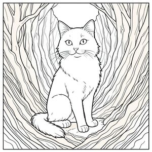 của một màu trắng tinh khiết có một con mèo duy nhất, ở giữa và chi tiết, với các ràng buộc được chỉ định. Tôi đã tập trung vào việc tạo ra cảm giác về quy mô và chi tiết khổng lồ, hướng đến cảm giác Art Nouveau thực sự ngoạn mục.  : "The Obsidian Reverie" Ấn tượng tổng thể: Cái thống trị sự chú ý của người xem với cảm giác chiều sâu khổng lồ, gần như choáng ngợp. Đó là một con mèo duy nhất, được kết xuất hoàn hảo, được định vị như một tâm điểm trong một cảnh quan rộng lớn, xoáy và hơi đáng lo ngại. Nền là một thiết kế phức tạp, nhiều lớp thu hút ánh nhìn trực tiếp vào con mèo. Con mèo : Con mèo có kích thước gần bằng một lớn, nhưng cực kỳ thon dài và vương giả. Bộ lông của nó là một , mượt như nhung , gần như trong bóng tối, nhưng với những điểm nổi bật tinh tế, thay đổi gợi ý một bên trong . Đó là một giống chó to lớn, cơ bắp - hãy nghĩ đến Maine Coon, nhưng có cột sống dài tinh tế và chiếc cổ dài, duyên dáng. Đôi mắt của nó to và hình quả hạnh, một màu sắc thông minh, đáng kinh ngạc. Khuôn mặt biểu cảm tinh tế, với một đường cong nhẹ, gần như không thể nhận thấy ở mũi. Có một vết sẹo duy nhất, mỏng manh, gần như không thể nhận thấy ngay phía trên mắt trái của nó - một chi tiết tinh tế làm tăng thêm sự huyền bí của nó. Nó được đặt hơi lệch tâm, với đuôi cong thanh lịch sang trái. Bối cảnh - Phong cảnh: Hậu cảnh là một mô tả hoành tráng, nhiều lớp của một hẻm núi sa mạc. Đó không phải là một cảnh quan đơn giản; Đó là một hẻm núi cổ xưa rộng lớn. Màu sắc bị tắt - đất son, sienna cháy và hoa hồng bụi-. Các bức tường hẻm núi bao gồm các khối đá lởm chởm, nhiều lớp, giống như những cây hóa đá. Có những vết nứt và vết nứt chạy xuyên qua đá, và một hoa văn tinh tế, gần như thôi miên, trên đá. Nguồn được định vị từ phía trên và bên trái một chút, tạo ra ánh sáng mạnh mẽ, có định hướng, nhấn mạnh các đường viền của tảng đá và hình dạng của con mèo. Ấn tượng chung là về tuổi tác và sức mạnh địa chất to lớn. Có những hoa văn xoáy tinh tế bên trong các thành tạo đá - giống như bụi nhảy múa trong một chùm tia . Gradient màu cực kỳ quan trọng - a , gần như , - ở phía dưới, dần dần nhạt thành a , hoa hồng bụi - về phía trên. Các yếu tố Art Nouveau: * Các đường nét cực kỳ dày và hơi gợn sóng, tạo cảm giác chuyển động và chiều sâu. Chúng không hoàn toàn mịn; Có những thay đổi tinh tế về độ dày để gợi ý kết cấu và tuổi tác.   không * chi tiết, chỉ gợi ý.  * Nền được thiết kế để chảy và cong, bắt chước các đường viền tự nhiên của hẻm núi. Những đường dài, uốn lượn hướng mắt qua cảnh.  * Một bảng màu hạn chế của các tông màu đất, tắt tiếng được sử dụng - chủ yếu là các sắc thái của , đất son, hoa hồng- và . Mục tiêu là tạo ra cảm giác vượt thời gian và sự hùng vĩ yên tĩnh. Không gian âm: Nền có chủ đích lớn và trống, cho phép con mèo trở thành tiêu điểm duy nhất. Không có yếu tố nào khác - không có tán lá, không có những ngọn núi xa xôi, không có những con số ngụ ý. Không gian của con mèo rất quan trọng đối với tác động tổng thể. Tâm trạng tổng thể: Ảnh sẽ gợi lên cảm giác kinh ngạc, bí ẩn và sức mạnh yên tĩnh. Đó là một khung cảnh có quy mô và tuổi tác khổng lồ, gợi ý về một lịch sử bị lãng quên. Bảng màu đơn sắc và cố tình thiếu bóng tạo cảm giác vượt thời gian và cảm giác về sự hiện diện cổ xưa của con mèo.

---

Tôi đã tập trung vào việc tạo ra một trải nghiệm thị giác dựa nhiều vào thẩm mỹ Art Nouveau, nhấn mạnh cảm giác về một cảnh quan cổ xưa rộng lớn và sự hiện diện vương giả của con mèo trong đó. Tôi cũng đã xem xét cẩn thận không gian âm để tối đa hóa tác động của chủ thể trung tâm.

Bạn có muốn tôi giải thích chi tiết về bất kỳ khía cạnh cụ thể nào của mô tả này - có thể là các thành tạo đá chi tiết hơn, hoặc biểu cảm của con mèo?, trang màu, nghệ thuật đường nét, nền trắng