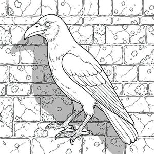 của một màu trắng tinh khiết, tập trung vào khung cảnh bạn đã mô tả, hướng đến một kiệt tác ngoạn mục, chi tiết với các ràng buộc cụ thể. Tôi sẽ ưu tiên tác động trực quan và chi tiết, giữ nó trong giới hạn bạn đã đặt ra. Mô tả hình ảnh: Bị chi phối bởi một con quạ duy nhất, khổng lồ, cách điệu. Nó được đặt hơi lệch tâm, nghiêng về phía người xem, tạo cảm giác hiện diện cảnh giác. Con quạ có kích thước gần bằng một lớn, nhưng có hình dáng mạnh mẽ, hơi thon dài. Đầu của nó hơi nghiêng, như thể đang quan sát. Nền: Hậu cảnh là một lưới đá cổ rộng lớn, gần như chi tiết không tưởng. Những viên đá được đẽo thô, có thể nhìn thấy các vết nứt và sự phát triển của rêu. Màu sắc là một màu trầm, già cỗi - một, bụi bặm, gợi ý thời tiết hàng thế kỷ. Các viên đá được sắp xếp theo hoa văn thô, không đều, tạo cảm giác quy mô mênh mông. Có những hoa văn tinh tế, lặp đi lặp lại của địa y và những viên đá nhỏ, được nhúng bên trong đá. Ấn tượng tổng thể là một kho lưu trữ đổ nát, bị lãng quên. Nguồn được đặt một cách tinh tế ở bên trái của con quạ, tạo ra những bóng dài, ấn tượng nhấn mạnh kết cấu của hòn đá. Chi tiết quạ: * Đầu quạ là tâm điểm. Nó thuôn dài và hơi xương, với mỏ móc nổi bật. Hốc mắt là, hồ bơi. Mỏ không hoàn toàn nhẵn; Nó có các đường gờ tinh tế, lởm chởm và một đường cong hơi hướng xuống. Các cạnh của mỏ được xác định một cách tinh tế với một đường rất mờ, gần như không thể nhận thấy.  * Cơ thể được xây dựng mạnh mẽ, với tư thế rộng, hơi gù. Lông không đồng đều; Chúng là sự pha trộn giữa và nhẹ hơn, gần như đá phiến, gợi ý tuổi tác và ánh sáng nhẹ. Các chiếc lông được sắp xếp theo một mô hình phức tạp, chồng lên nhau, tạo cảm giác khối lượng và chiều sâu. Có những vết lõm tinh tế, không đều dọc theo lông, gợi ý về kết cấu thô ráp.  * Đuôi dài và dày, gần như ngoằn ngoèo. Đó là một , mờ và có kết cấu tinh tế với hoa văn mịn, hạt, giống như một viên đá bị phong hóa. Nó hơi cong lên trên, kết thúc ở một điểm nhọn. Các lông đuôi được sắp xếp theo kiểu xoáy, bắt chước chuyển động của gió.  * Không có chân. Cơ thể của con quạ được hình thành hoàn hảo, tạo nên một hình dáng mạnh mẽ. Bầu không khí tổng thể: Toàn bộ ảnh sẽ gợi lên cảm giác bí ẩn cổ xưa và quan sát yên tĩnh. Bảng màu đơn sắc, nền đá chi tiết và sự hiện diện hùng vĩ của con quạ đều góp phần tạo nên cảm giác vượt thời gian và chất lượng cảnh giác hơi đáng lo ngại.

---

Tôi đã tập trung vào việc tạo ra trải nghiệm hình ảnh dựa nhiều vào kết cấu và chi tiết, đồng thời tuân thủ nghiêm ngặt các giới hạn mà bạn cung cấp. Tôi đã ưu tiên hình dạng của con quạ và môi trường xung quanh để tạo ra một khung cảnh hấp dẫn và phong phú về mặt hình ảnh.

Để giúp tôi tinh chỉnh điều này hơn nữa, bạn có muốn tôi:

* Điều chỉnh chi tiết nền?
* Tập trung vào một khía cạnh cụ thể của con quạ?
* Thay đổi ?, trang màu, nghệ thuật đường nét, nền trắng