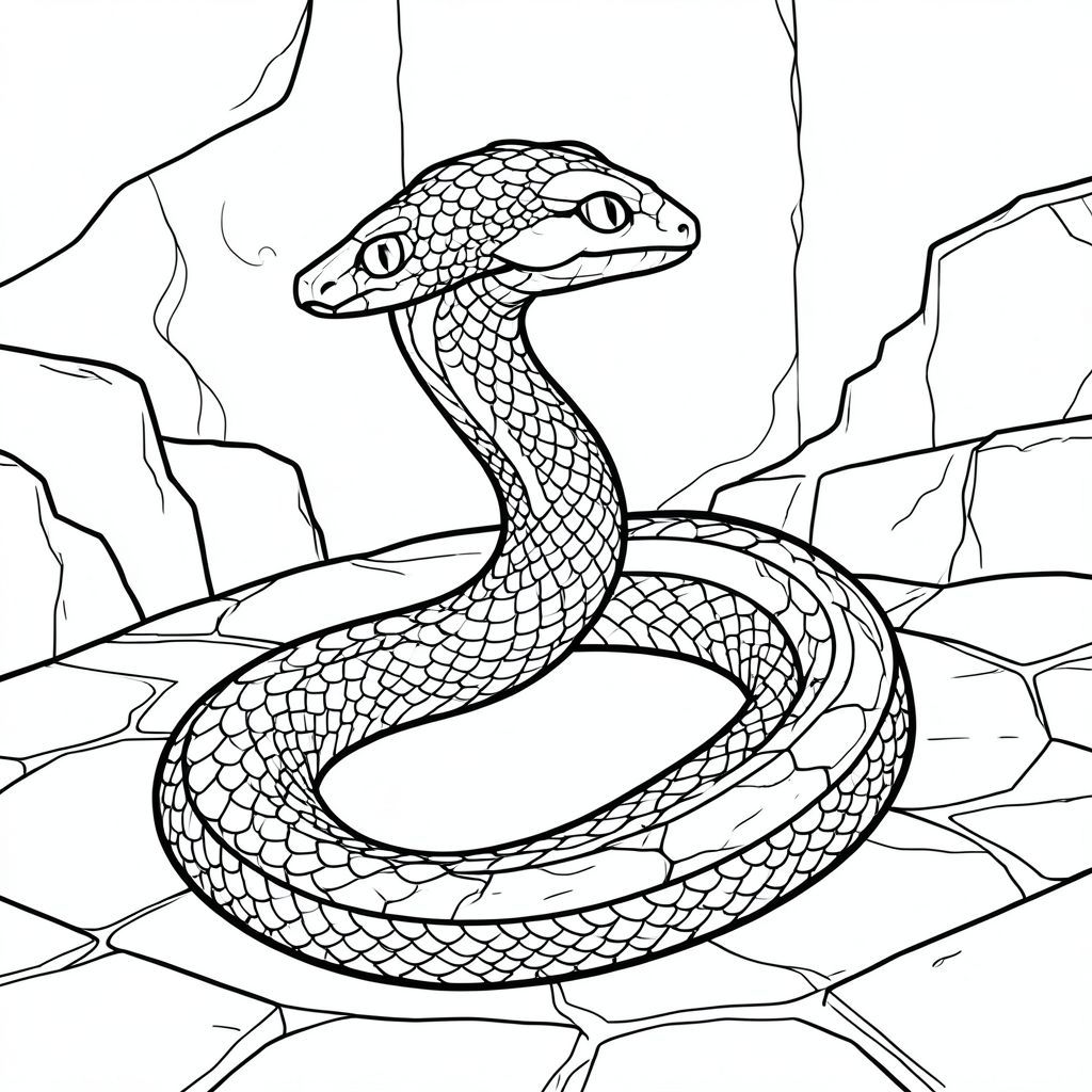 có màu trắng tinh khiết , tập trung vào cảnh bạn đã mô tả. Tôi sẽ ưu tiên chi tiết và bầu không khí tổng thể, ghi nhớ những ràng buộc tiêu cực.  : Obsidian Whisper Ấn tượng tổng thể: Bị chi phối bởi một sinh vật đơn lẻ, lớn, ngoằn ngoèo - một . Nó được đặt ở trung tâm, gần giống như một tiêu điểm, và nền là một vùng đá cổ rộng lớn, bóng tối. Bảng màu chủ yếu là mát mẻ, đen và xám, với những gợi ý tinh tế của một làn khói, tắt tiếng ở phía xa. Cảm giác tổng thể là một trong những sự tĩnh lặng bao la và sức mạnh tinh tế. Cuộn dây của rắn: * Cuộn dây dài khoảng 6 feet, mảnh mai và thuôn dài, với một đường cong mạnh mẽ, gần như duyên dáng trên cơ thể. Nó không phải là một con rắn điển hình; nó giống như một cuộn dây hắc thạch sống, liên tục dịch chuyển và nhấp nhô một cách tinh tế.  * Đầu là yếu tố nổi bật nhất. Nó gần như hình tam giác, với một cái mõm thuôn dài, rõ rệt kết thúc bằng một điểm nhọn, gần như tinh thể. Đôi mắt to, và tập trung mạnh mẽ, xuất hiện dưới dạng vũng chất lỏng . Một viền vảy mỏng chạy dọc theo đỉnh đầu, bắt theo một mô hình tinh tế. Có một khe dọc duy nhất ở giữa đầu, giống như một cửa sổ được đánh bóng.  * Cơ thể là một, mờ, gần như hấp thụ. Nó cực kỳ mịn và có kết cấu tinh tế, giống như đá đánh bóng. Các cuộn cơ có thể nhìn thấy bên dưới bề mặt, tạo cảm giác có chiều sâu. Đuôi dài và dày, thuôn nhọn đến một điểm, và được bao phủ bởi các vảy nhỏ, chồng lên nhau bắt . Đuôi kết thúc bằng một vòng xoáy tinh tế, gần như không thể nhận thấy, của .  * Các vảy cực kỳ nhỏ và dày đặc, tạo ra chất lượng phản chiếu tinh tế. Chúng không đồng nhất; một số hơi nhô lên, tạo cảm giác chuyển động.  * Cuộn dây được cuộn lại, gần như hoàn toàn đứng yên, với đầu hơi ngẩng lên, như thể đang quan sát một thứ gì đó không nhìn thấy. Cơ thể của nó hơi nghiêng sang trái, tạo ra hiệu ứng năng động, gần như thôi miên. Bối cảnh: * Hậu cảnh là một dải đá rộng lớn, nhiều lớp - được đẽo thô, trông gần như núi lửa. Có những biến thể tinh tế trong kết cấu của đá, tạo cảm giác tuổi tác và chiều sâu.   rất* tinh tế, đến từ phía trên một chút và bên trái của Cuộn dây. Nó không phải là một ánh sáng khắc nghiệt, mà là một ánh sáng khuếch tán nhấn mạnh hình dạng của Coil và tạo ra những điểm nổi bật tinh tế trên thang đo của nó.  * , bóng gần như mượt mà chiếm ưu thế ở hậu cảnh, tạo cảm giác bao bọc và bí ẩn. Bóng tối không phải là ; chúng giống như ấn tượng của bóng tối, dịch chuyển và pha trộn một cách tinh tế. Có những bóng dài, tinh tế kéo dài ra ngoài từ Coil, gợi ý chuyển động và cảm giác rộng lớn.  * Hậu cảnh rất xa, tạo cảm giác quy mô và cô lập. Không gian âm: Toàn bộ được lấp đầy bởi một lượng đáng kể không gian âm – các khu vực thuần túy. Điều này nhấn mạnh Coil là trọng tâm trung tâm và tạo cảm giác chiêm ngưỡng yên tĩnh. Bầu không khí tổng thể: Cảnh tượng nên gợi lên cảm giác bí ẩn cổ xưa, quyền lực và một chút u sầu. Đó là một nơi tĩnh lặng sâu sắc, gợi ý về một lịch sử lâu dài, ẩn giấu.

--- Để giúp tôi tinh chỉnh thêm điều này, bạn có thể cho tôi biết: * Có yếu tố phong cách cụ thể nào mà bạn muốn tôi nhấn mạnh không?
* Bạn có tâm trạng hoặc cảm giác cụ thể mà bạn đang nhắm đến không?, tô màu, nghệ thuật đường nét, nền trắng