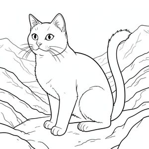 của một màu trắng tinh khiết có một con mèo duy nhất, ở giữa, với nền rất chi tiết. Tôi sẽ tập trung vào việc truyền tải hình ảnh thông qua mô tả chi tiết, hướng đến cảm giác chất lượng kiệt tác, gần như nhiếp ảnh. Ấn tượng tổng thể: Hình ảnh là một hình minh họa lớn, hơi nghiêng, chi tiết tỉ mỉ và màu trắng của một con mèo vương giả. Đó là một nghiên cứu trong sự tương phản hoàn toàn và thanh lịch yên tĩnh. Hậu cảnh là phong cảnh rộng lớn, hơi mờ, tạo cảm giác chiều sâu và cô lập. Con mèo là tâm điểm, thu hút sự chú ý bằng tư thế và biểu cảm tinh tế của nó. Con mèo: * Con mèo được đặt ở vị trí hơi góc, đầu hơi quay sang trái, như thể đang quan sát điều gì đó. Đuôi của nó uốn cong nhẹ nhàng trên lưng, gần giống như một lọn tóc tinh tế.  * Đầu là một hình bầu dục hoàn hảo, hơi dài. Đôi mắt to, hình quả hạnh và có màu sắc xuyên thấu. Chúng không phồng lên hoặc biểu cảm; thay vào đó, chúng truyền tải một cảm giác thông minh cảnh giác. Mũi là một hình tam giác nhỏ, tinh tế. Râu dài, mỏng và cong tinh tế, hơi kéo dài qua mõm. Miệng là một đường nét tinh tế, gần như không thể nhận thấy, gợi ý về một biểu hiện nhẹ, buồn ngủ.  * Thân máy thuôn dài và hơi hình trụ, với một đường cong tinh tế về phía sau. Đó là một , mượt mà , với kết cấu tinh tế gợi ý một bộ lông mềm mại, sang trọng. Cơ bắp được xác định một cách tinh tế, nhấn mạnh hình dáng thanh lịch của mèo. Ngực hơi tròn.  * Đuôi dài và thuôn nhọn, phong phú, . Đó không phải là một đường cong đơn giản; nó có một làn sóng nhẹ, gần như không thể nhận thấy, làm tăng thêm ấn tượng về chuyển động. Đầu tóc hơi sờn, tạo nên chất lượng tinh tế, gần như thanh tao.  * Tỷ lệ cực kỳ chính xác - cơ thể hơi thon dài, chân tay mảnh mai và duyên dáng, và tỷ lệ cân bằng hoàn hảo. Có một sự nhấn mạnh tinh tế vào hệ cơ của mèo, gợi ý một cuộc sống duyên dáng yên tĩnh. Hậu cảnh : * Hậu cảnh là một vùng rộng lớn, hơi mờ của phong cảnh đầy đá, tông màu. Đó không phải là một mô tả thực tế; nó giống như một gợi ý về địa hình đồi núi. Có những biến thể tinh tế trong kết cấu - một chút sương mù, gợi ý khoảng cách và độ sâu.  * Các tảng đá lớn, không đều và nhiều lớp. Chúng là một loại im lặng, bụi bặm, với những thay đổi tinh tế về âm sắc để tạo cảm giác già nua và thời tiết. Một số tảng đá hơi nghiêng, làm tăng thêm sự thú vị về thị giác.   tinh khiết* và trắng. Kết cấu cực kỳ tinh tế - một chút gradient từ tối hơn, tạo cảm giác có chiều sâu. Không có lấp đầy. Trọng tâm hoàn toàn là con mèo và bối cảnh của nó.  * Hậu cảnh được cố tình làm nhòe, tạo cảm giác khoảng cách và phối cảnh khí quyển. Nó không phải là một hình ảnh; đó là một gợi ý về một phong cảnh. : Có một nguồn rất tinh tế, mềm mại đến từ phía trên bên trái, tạo ra một điểm nhấn nhẹ nhàng trên đầu và đuôi mèo. Nó không tạo ra bóng khắc nghiệt; đó là một ánh sáng tinh tế. Tâm trạng tổng thể: Hình ảnh gợi lên cảm giác chiêm ngưỡng yên tĩnh và vẻ đẹp vượt thời gian. Đó là một nghiên cứu về sự sang trọng tinh tế, nhấn mạnh sự hiện diện vương giả của con mèo và sự tĩnh lặng của phong cảnh.  --- tôi đã tập trung vào việc tạo ra trải nghiệm hình ảnh vừa chi tiết vừa thẩm mỹ, ưu tiên con mèo là yếu tố trung tâm và hậu cảnh là yếu tố hỗ trợ, khí quyển. Tôi cũng đã cẩn thận tránh bất kỳ yếu tố nào có thể gây ra sự phức tạp hoặc sai lệch không mong muốn so với yêu cầu cốt lõi.  Bạn có muốn tôi tinh chỉnh thêm bất kỳ khía cạnh nào của mô tả này, có lẽ tập trung vào một yếu tố phong cách cụ thể ?, trang màu, nghệ thuật đường nét, nền trắng