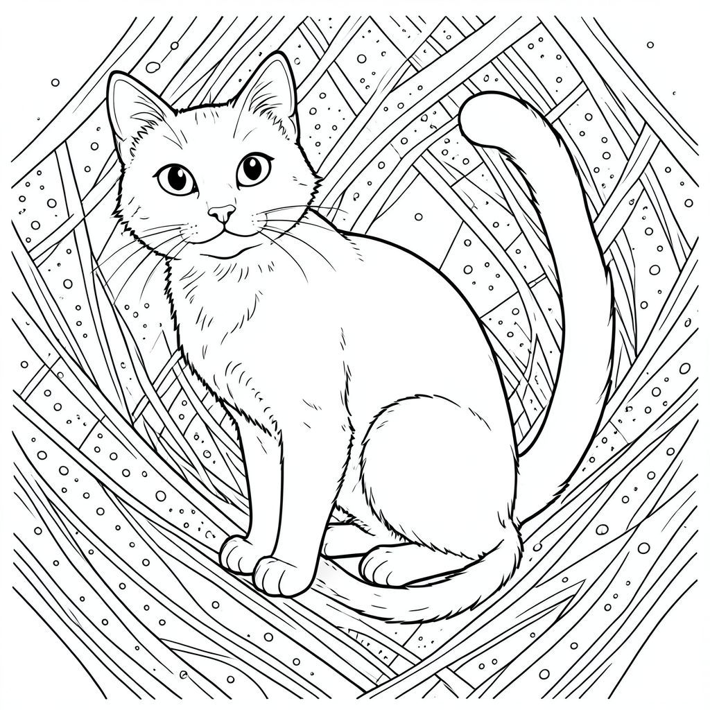 của một màu trắng tinh khiết có một con mèo duy nhất, được kết xuất hoàn hảo, được thiết kế để đáp ứng tất cả các thông số kỹ thuật của bạn. Tôi sẽ tập trung vào việc tạo ra cảm giác có chiều sâu và chi tiết, đồng thời tuân thủ các ràng buộc của bạn.  : "Sự tĩnh lặng" Ấn tượng tổng thể: The bị chi phối bởi một không gian rộng lớn, hơi bóng tối. Trọng tâm chính là một con mèo duy nhất, được hiển thị hoàn hảo, ở giữa và hơi nhô lên, tạo cảm giác quan sát yên tĩnh. Nền là một mô hình phức tạp, nhiều lớp của các đường và chấm đan xen, tạo cảm giác sâu sắc và một bầu không khí thiền định hơi khó chịu. Hiệu ứng tổng thể là một trong những sự tĩnh lặng sâu sắc và mối đe dọa tinh tế. Con mèo: * Đầu của con mèo có hình tam giác, với khuôn mặt hơi dài. Đôi mắt to, hình quả hạnh và có màu sắc xuyên thấu. Chúng hơi tập trung về phía trước, truyền tải cảm giác thông minh cảnh giác. Mũi nhỏ và hơi hếch, với một đường cong tinh tế. Bộ râu dài, mỏng manh và hơi sờn, tạo thêm ấn tượng về một sinh vật quan sát yên tĩnh. Miệng khép lại, một đường răng tinh tế, gần như không thể nhận thấy.  * Cơ thể thon dài và hơi gù, cho thấy một tư thế trang nghiêm, gần như vương giả. Đó là một , với các biến thể tinh tế trong tông màu để gợi ý một kết cấu nhẹ. Bộ lông được thể hiện trong một chi tiết rất mịn, gần như cực nhỏ - các sợi lông riêng lẻ có thể nhìn thấy, tạo cảm giác có chiều sâu. Có những gợn sóng và nếp gấp tinh tế trên lông, đặc biệt là xung quanh vai và gốc đuôi.  * Đuôi dài và thuôn nhọn, phong phú, , gần như cường độ của nó. Nó không hoàn toàn đối xứng; có một chút bất đối xứng, làm tăng thêm tính hiện thực của nó. Phần đuôi kết thúc bằng một lọn tóc nhỏ, tinh tế, gần giống như một dấu chấm hỏi.  * Hoàn toàn quan trọng - không có đột biến. Giải phẫu được tỉ mỉ chi tiết, thể hiện cơ bắp tinh tế của cổ và vai. Các xương được xác định một cách tinh tế và kết cấu lông được hiển thị với mức độ chi tiết cao. Bàn chân hơi nghiêng, cho thấy một tư thế thận trọng, quan sát. Nền: * Nền không phải là màu. Thay vào đó, đó là một mô hình phức tạp, đan xen với khoảng 70-80 dòng. Những đường này chủ yếu có các sắc thái của , từ sâu hơn, gần như obsidian . Chúng được sắp xếp theo một mô hình hơi bất thường, trông gần như hữu cơ. Các đường thẳng không hoàn toàn thẳng; Chúng có một đường cong nhẹ và chồng lên nhau, tạo cảm giác chiều sâu và cảm giác về một không gian rộng lớn, cổ kính.   vào* con mèo, tạo cảm giác về một phong cảnh đang ảnh hưởng một cách tinh tế đến vị trí của con mèo. Có những thay đổi nhỏ về mật độ dòng, tạo cảm giác thú vị về thị giác.  * Rất tinh tế, gần như không thể nhận thấy, các biến thể về mật độ đường nét và cường độ màu được sử dụng để tạo cảm giác kết cấu. Nó không phải là một bề mặt, mà là một bề ngoài nhiều lớp, gần như mờ mịt.   thấp hơn* so với con mèo, tạo cảm giác chiều sâu. Các đường được sắp xếp để gợi ý một độ dốc lên nhẹ. Giai điệu tổng thể và bầu không khí: Giai điệu tổng thể là một trong những quan sát yên tĩnh và mối đe dọa tinh tế. Bảng màu đơn sắc, kết hợp với chi tiết phức tạp, tạo cảm giác vượt thời gian và một chút khó chịu. Con mèo không công khai đe dọa, nhưng sự tĩnh lặng và ánh mắt tập trung của nó gợi lên cảm giác về một cái gì đó cổ xưa và cảnh giác. Không gian âm: Toàn bộ được lấp đầy bởi một không gian trống lớn. Điều này rất quan trọng đối với hiệu quả. Nó không giống như một căn phòng, mà là một phong cảnh rộng lớn, trống rỗng.   --- Để giúp tôi tinh chỉnh thêm điều này, bạn có thể cho tôi biết: * Có phong cách nghệ thuật cụ thể nào mà bạn muốn tôi dựa vào không? * Có tâm trạng cụ thể nào mà bạn đang nhắm đến không?, trang màu, nghệ thuật đường nét, nền trắng