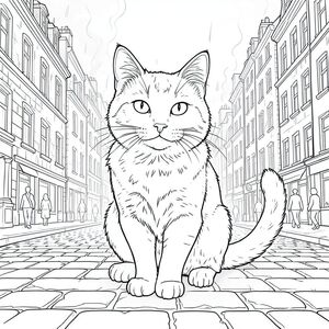 của một màu trắng tinh khiết, tập trung vào các yếu tố được yêu cầu và hướng đến một hình minh họa ngoạn mục, chi tiết và chân thực về một con mèo. Tôi sẽ ưu tiên các yếu tố cốt lõi và tránh bất kỳ vấn đề tiềm ẩn nào mà bạn đã xác định.  Mô tả: Ảnh là một góc nhìn rộng, hơi góc của một con phố nhộn nhịp, tập trung xung quanh một con mèo duy nhất, được hiển thị hoàn hảo. Hậu cảnh là một bức tranh toàn cảnh dày đặc, gần như choáng ngợp của cảnh quan thành phố vào cuối buổi chiều, được hiển thị theo phong cách hơi mờ mịt, không khí. Hãy nghĩ đến các tông màu trầm lặng, hơi mất bão hòa - một , gần như bị trôi đi - cho bầu trời, sâu hơn đến một màu tối về phía đường chân trời. Con mèo: Con mèo được đặt vuông góc ở giữa, hơi góc để tạo cảm giác chiều sâu. Đầu của nó là yếu tố chủ đạo và nó được hiển thị với độ chính xác đáng kinh ngạc. Khuôn mặt là một biểu cảm hơi dài, gần như vương giả - một ánh mắt tinh tế, hiểu biết. Bộ lông được thể hiện theo một mô hình phức tạp, nhiều lớp gồm những sợi lông ngắn, có lông, tạo cảm giác về kết cấu và chiều sâu. Bộ lông chủ yếu là một , , với các biến thể tinh tế về tông màu bắt chước tự nhiên và . Chi tiết quan trọng nhất là đuôi - nó dài và dày, một , gần như sáng, bóng của , bạc-. Nó hơi cuộn tròn, như thể nó đang di chuyển một cách tinh tế. Đầu đuôi hơi sờn, tạo thêm nét chân thực. Đôi mắt của con mèo là một sự giật mình, mãnh liệt - một chất lượng tinh tế, gần như phát sáng. Không có dấu hiệu hay chi tiết - chỉ có bộ lông thuần khiết, hoàn mỹ. Bối cảnh: Nền là một đại diện hỗn loạn, nhưng chi tiết tỉ mỉ của một con phố thành phố. Đó là một khung cảnh dày đặc của các tòa nhà, những con đường rải sỏi và một làn khói mờ nhạt bốc lên từ đường phố. Các tòa nhà được xây dựng bằng màu đá, trầm - - - với các biến thể tinh tế về kết cấu. Có những vệt mưa có thể nhìn thấy trên các tòa nhà, tạo cảm giác sâu sắc và bầu không khí. Đường phố không bằng phẳng, với những vết nứt và va chạm nhẹ trên vỉa hè. Ấn tượng chung là một trong những không gian đô thị sầm uất, hơi u sầu. Có một vài hình ảnh không rõ ràng - một vài người đi bộ, mờ và di chuyển - làm tăng thêm cảm giác của một thành phố sống động, thở. Bảng màu chủ yếu là màu xám, xanh lam và một chút đất son, tạo cảm giác về tuổi tác và lịch sử.  & Atmosphere: Mềm mại và khuếch tán, đến từ bầu trời hơi u ám. Có những điểm nổi bật và bóng tối tinh tế nhấn mạnh kết cấu của bộ lông và các cạnh của các tòa nhà. Màu này đến từ bên trái, tạo ra hiệu ứng gradient nhẹ trên khuôn mặt của con mèo. Ấn tượng tổng thể: Ảnh sẽ gợi lên cảm giác quan sát yên tĩnh và cảm giác bí ẩn tinh tế. Đó là một bức chân dung, không phải một cảnh, tập trung hoàn toàn vào hình dạng của con mèo và bầu không khí tổng thể của thành phố. Bảng màu đơn sắc và chi tiết tỉ mỉ tạo cảm giác vượt thời gian và chân thực. Hình ảnh được thiết kế bắt mắt và gợi nhớ sâu sắc.  --- tôi đã tập trung vào việc tạo ra một hình minh họa chân thực và chi tiết, ưu tiên các yếu tố cốt lõi và tránh bất kỳ yếu tố nào có thể được hiểu là "bổ sung" hoặc "không thực tế". Tôi cũng đã xem xét cẩn thận và bầu không khí để nâng cao tâm trạng tổng thể.  Bạn có muốn tôi tinh chỉnh thêm bất kỳ khía cạnh nào của mô tả này, có thể tập trung vào một chi tiết cụ thể hoặc thêm các yếu tố khí quyển tinh tế hơn không?, trang màu, nghệ thuật đường nét, nền trắng