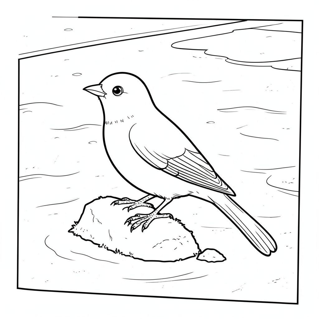 Hãy tinh chỉnh điều này hơn nữa, dựa vào khái niệm cốt lõi và tập trung vào một kết xuất chân thực và gợi cảm. Chúng tôi sẽ ưu tiên bản chất của loài chim và bầu không khí của khu vườn, trong khi vẫn duy trì bảng màu đơn sắc và các ràng buộc nghiêm ngặt.

Hình ảnh ---: Tinh khiết và trắng - Chim đơn lẻ trong vườn Thiền Mô tả: Một loài chim duy nhất, được kết xuất hoàn hảo - một loài thanh lịch - chiếm không gian trung tâm của một khu vườn Thiền thu nhỏ, chi tiết tỉ mỉ. Nền là một khu vực hình chữ nhật rộng lớn, hơi nghiêng, khoảng 20cm x 30cm. Màu chủ đạo là một, kết cấu tinh tế để gợi ý đá phong hóa. Bề mặt được kết xuất tỉ mỉ, với những thay đổi tinh tế về tông màu để tạo chiều sâu. Nền là một khu vườn Thiền thu nhỏ - một bức tranh khảm nông, có kết cấu của. Những gợn sóng trắng nhỏ, gần như vô hình, nằm rải rác trên bề mặt, bắt chước chuyển động của nước. Một vài vị trí cẩn thận, hơi không đều nằm rải rác xung quanh gốc chim, không quá chi tiết nhưng góp phần tạo cảm giác yên tĩnh tổng thể.

Con chim được đặt ở trung tâm của hình chữ nhật. Đó là một con chim - có kích thước gần bằng một con chim sẻ - được thể hiện với chất lượng tinh tế, gần như thanh tao. Đầu là một hình bầu dục hoàn hảo, hơi thuôn dài, với biểu cảm nổi bật, thông minh. Mỏ được xác định rõ ràng, gần như là một đường cong tinh tế. Đôi mắt to, với chất lượng tinh tế, như thủy tinh. Có một hơi nghiêng lên trên đầu, truyền tải cảm giác quan sát cẩn thận. Cơ thể thuôn dài và hợp lý, một . Cơ bắp được xác định một cách tinh tế, tạo cảm giác chuyển động duyên dáng. Mặt dưới là màu trắng đậm hơn một chút, tạo ra sự tương phản tinh tế. Đuôi dài và cong thanh lịch, thuôn nhọn đến một điểm. Một chiếc lông trắng mờ nhạt, mỏng manh được hiển thị một cách tinh tế dọc theo mép đuôi, tạo thêm một chút kết cấu.

Con chim đậu trên một tảng đá nhỏ, phủ đầy rêu, hơi hướng về bên trái. Đôi cánh của nó gấp lại một phần, gợi ý một khoảnh khắc tĩnh lặng. Tư thế cân bằng hoàn hảo và truyền tải cảm giác yên tĩnh. Có một đường cong nhẹ, gần như không thể nhận thấy ở cổ con chim, càng làm tăng thêm vẻ sang trọng của nó. Hậu cảnh là một, tạo cảm giác chiều sâu. Các đường mảnh, gần như vô hình, được sử dụng để xác định các cạnh của đá và hậu cảnh, đảm bảo vẻ ngoài sạch sẽ, gọn gàng. Bầu Không Khí Tổng Quát: Toàn bộ ảnh sẽ gợi lên cảm giác bình yên sâu sắc và vượt thời gian. Bảng màu đơn sắc, chi tiết chính xác và bóng mờ tinh tế sẽ tạo cảm giác tĩnh lặng và thanh thản. Con chim là tâm điểm, nhưng hậu cảnh được xây dựng cẩn thận để bổ sung và nâng cao sự hiện diện của nó, không làm mất tập trung vào nó. Hiệu ứng tổng thể phải là một khu vườn Thiền thu nhỏ, được kết xuất hoàn hảo, tập trung hoàn toàn vào một con chim duy nhất, thanh lịch. Những thay đổi chính và cơ sở lý luận: chủ nghĩa tối giản*.  * Kết cấu của đá cuội và cát là rất quan trọng.  * Tối hơn được sử dụng cho nền, tạo cảm giác cổ kính, dịu dàng hơn.  * Biểu cảm được nhấn mạnh một cách tinh tế để tạo cảm giác thông minh và quan sát yên tĩnh.  * Vị trí của con chim nằm ở vị trí trung tâm hơn để thu hút ánh nhìn của người xem.  * Yêu cầu cốt lõi là duy trì tinh khiết và trắng.

Hãy cho tôi biết nếu bạn muốn tôi tinh chỉnh thêm bất kỳ khía cạnh nào! Bạn có muốn tập trung nhiều hơn vào một khía cạnh cụ thể của bầu không khí của khu vườn không?, tô màu, nghệ thuật đường nét, nền trắng