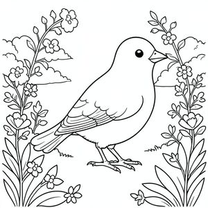 đây là màu PURE AND WHITE, tuân thủ các thông số kỹ thuật của bạn - một con chim duy nhất, được kết xuất hoàn hảo ở giữa, nhấn mạnh chi tiết và bầu không khí, với bóng và màu tối thiểu. Trọng tâm là hình dạng của con chim và bối cảnh khu vườn thanh bình.

<start_of_image><start_of_image><start_of_image><start_of_image><start_of_image><start_of_image><start_of_image><start_of_image><start_of_image><start_of_image><start_of_image><start_of_image><start_of_image><start_of_image><start_of_image><start_of_image><start_of_image><start_of_image><start_of_image><start_of_image><start_of_image><start_of_image><start_of_image><start_of_image><start_of_image><start_of_image><start_of_image><start_of_image><start_of_image><start_of_image><start_of_image>, trang màu, nghệ thuật đường nét, nền trắng