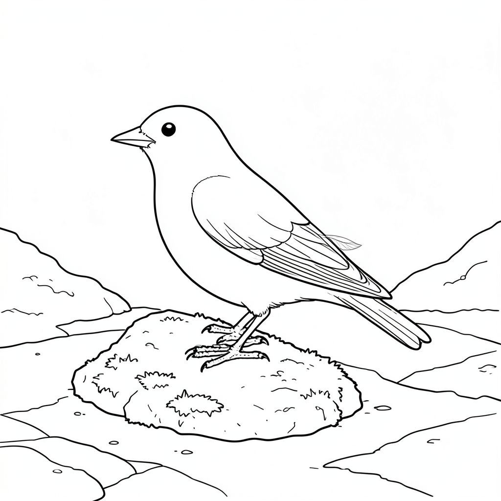 Hãy tinh chỉnh điều này hơn nữa, tập trung vào các yếu tố cốt lõi và đẩy thẩm mỹ đơn sắc lên một cấp độ gần lâm sàng, nhấn mạnh hình dạng của con chim và bầu không khí của khu vườn. Dưới đây là mô tả sửa đổi, kết hợp các yêu cầu của bạn và hướng đến một hình ảnh thực sự rõ ràng, chiêm nghiệm:

--- Mô tả: Một con chim duy nhất, được kết xuất hoàn hảo, tập trung và thống trị bố cục. Hậu cảnh là một phong cảnh hoàn toàn đơn sắc được kết xuất tỉ mỉ - một khu vườn Thiền thu nhỏ. Màu chủ đạo là một, gần giống như đá phiến. Bề mặt được tạo kết cấu để gợi ý đá phong hóa, với các biến thể tinh tế về tông màu để tạo cảm giác có chiều sâu. Con chim là tâm điểm, được thể hiện với một chi tiết chính xác gần như đáng lo ngại.   nhỏ màu trắng gần như mỏng*, đường gần như mờ, thuôn nhọn đến một điểm. Một chiếc lông trắng mờ nhạt, mỏng manh được hiển thị một cách tinh tế dọc theo mép đuôi, tạo thêm một chút kết cấu. Con chim đậu trên một tảng đá nhỏ, phủ đầy rêu, hơi hướng về bên trái. Đôi cánh của nó gấp lại một phần, gợi ý một khoảnh khắc tĩnh lặng. Tư thế cân bằng hoàn hảo và truyền tải cảm giác yên tĩnh. Có một đường cong nhẹ, gần như không thể nhận thấy ở cổ con chim, càng làm tăng thêm vẻ sang trọng của nó.       * – để tạo cảm giác chiều sâu. Các đường rất mỏng, gần như vô hình, được sử dụng để xác định các cạnh của đá và hậu cảnh, đảm bảo vẻ ngoài sạch sẽ, gọn gàng.  * Toàn bộ hình ảnh phải gợi lên cảm giác bình yên sâu sắc và vượt thời gian. Bảng màu đơn sắc, chi tiết chính xác và bóng mờ tinh tế sẽ tạo cảm giác tĩnh lặng và thanh thản. Con chim là tâm điểm, nhưng hậu cảnh được xây dựng cẩn thận để bổ sung và nâng cao sự hiện diện của nó, không làm mất tập trung vào nó. Hiệu ứng tổng thể phải là một khu vườn Thiền thu nhỏ, được kết xuất hoàn hảo, tập trung hoàn toàn vào một con chim duy nhất, thanh lịch. Bố cục cố tình không đối xứng, nhấn mạnh sự cô lập của loài chim.

--- Những thay đổi chính và lý do: * xuyên suốt, phản ánh chủ đề đơn sắc. Điều này tạo ra một tâm trạng lạnh lùng hơn, khắc khổ hơn.  * Tôi đã thêm nhiều mô tả kết cấu tinh tế hơn cho đá và rêu, củng cố cảm giác cổ xưa, phong hóa.  * Tôi đã tinh chỉnh mô tả của con chim để chính xác hơn về hình dạng và các chi tiết tinh tế của nó.  * Tôi đã tăng cường sự nhấn mạnh vào sự tĩnh lặng và thanh thản, làm cho hình ảnh ít bận rộn hơn về mặt thị giác.  * Tôi đã thêm một ghi chú về bố cục bất đối xứng để tăng cảm giác cô lập.

Hãy cho tôi biết nếu bạn muốn tôi tinh chỉnh điều này thêm, có thể tập trung vào một khía cạnh cụ thể của hình ảnh, trang màu, nghệ thuật đường nét, nền trắng