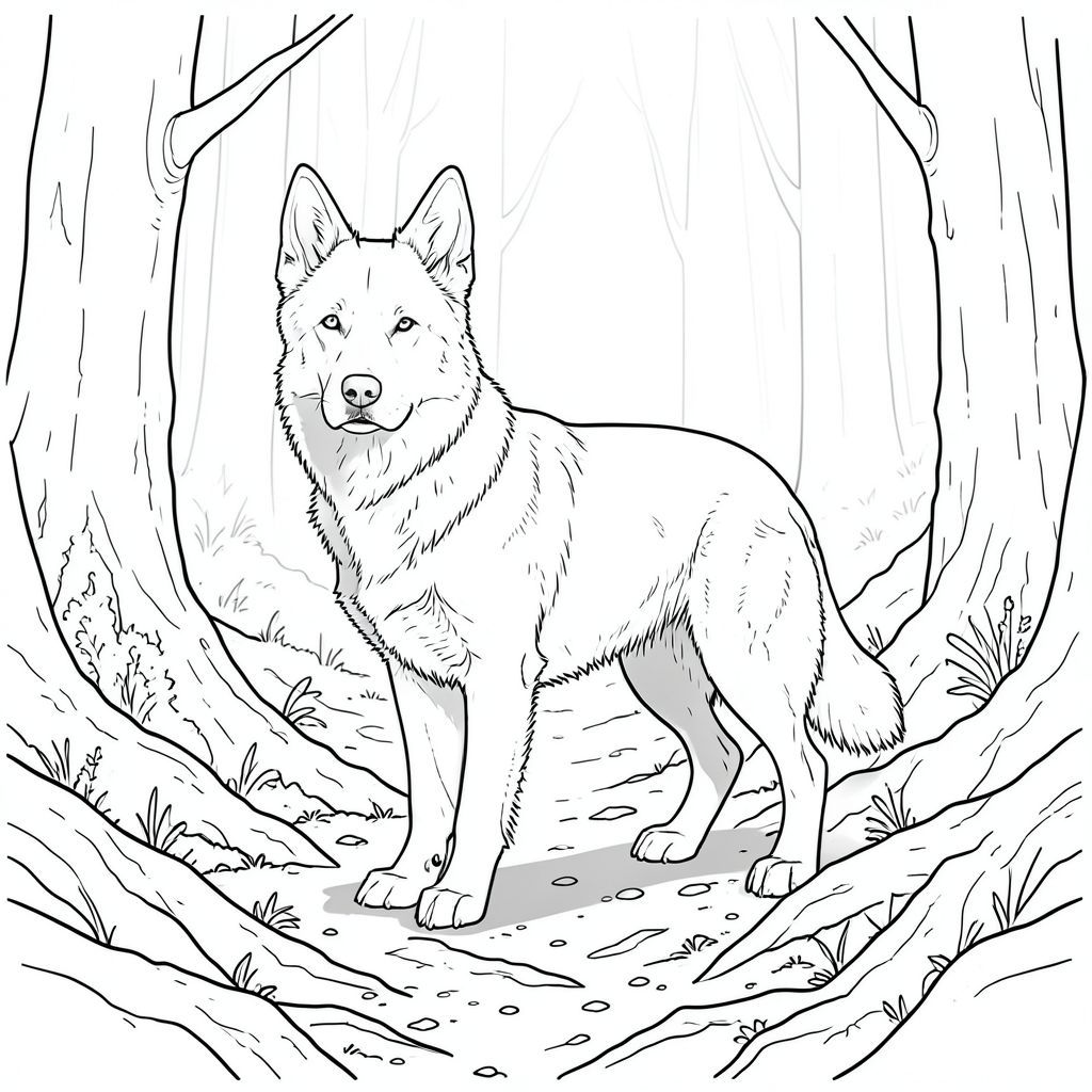 Dưới đây là mô tả chi tiết, hướng đến một thẩm mỹ nhiếp ảnh, gần như thang độ xám, tập trung vào các yếu tố cốt lõi và tuân thủ các ràng buộc của bạn. Tôi đã ưu tiên chiều sâu của hình ảnh và sự hiện diện của. Hình ảnh: "Solitude" Ấn tượng tổng thể: Một hình ảnh đơn sắc rõ ràng, có độ tương phản cao của một chăn cừu Đức màu trắng nguyên sơ, tập trung và thu hút sự chú ý. Cảnh tượng gợi lên cảm giác chiêm ngưỡng yên tĩnh và tĩnh lặng cổ xưa, nhấn mạnh sự tồn tại đơn độc của chú chó trong một khu rừng rộng lớn, bóng tối. Bảng màu đơn sắc tạo ra một bầu không khí đẹp như mơ, hơi u sầu. Phân tích chi tiết: phong phú, bóng, * - một sự tương phản tinh tế với bộ lông. Nó được đặt hơi lệch sang trái trung tâm, tạo ra một đường chéo tinh tế thu hút ánh nhìn của người xem.   , rừng tắt tiếng hơi không bằng phẳng, bề mặt ẩm * được đặt một cách chiến lược để gợi ý độ sâu và thể tích. Ấn tượng tổng thể là một trong những thời đại bao la và sự tĩnh lặng yên tĩnh.   mát mẻ, dịu nhẹ * - một nguồn mát mẻ, có tông màu tạo ra bóng dài, tinh tế. Nguồn được đặt hơi lệch sang trái của, tạo ra sự tương phản mạnh mẽ giữa và . Không có điểm nổi bật hoặc màu đen khắc nghiệt. Mục tiêu là tạo ra cảm giác có chiều sâu và bầu không khí thông qua bóng được kiểm soát cẩn thận.   tinh khiết, thang độ xám* – không có độ dốc hoặc biến thể tông màu. Bảng màu được giới hạn ở các sắc thái của , , và , tạo ra hiệu ứng rõ ràng và không khí.  * được đặt ở giữa, tạo ra một tiêu điểm. Nền được xếp lớp, tạo cảm giác chiều sâu và quy mô. Bố cục được cố tình tối giản, tập trung vào và môi trường xung quanh.  * Tôi đã ưu tiên kết cấu thông qua các biến thể tinh tế trong bộ lông, vỏ cây thô ráp và rêu mục nát. Cân nhắc kỹ thuật: * Toàn bộ hình ảnh phải được hiển thị ở một thang độ xám duy nhất, không thay đổi.  * Hình ảnh phải cố gắng đạt được chất lượng nhiếp ảnh chân thực - một hạt nhẹ hoặc chất lượng giống như phim có thể nâng cao bầu không khí.  * Độ sâu trường ảnh nông, lấy nét vào, với hậu cảnh hơi mờ, sẽ tăng cảm giác cô lập và tĩnh lặng. Tông màu và tâm trạng tổng thể: Hình ảnh nên gợi lên cảm giác chiêm ngưỡng yên tĩnh, vẻ đẹp cổ xưa và cảm giác u sầu tinh tế. Đó là một khung cảnh có quy mô rộng lớn và tĩnh lặng, nhấn mạnh sự hiện diện đơn độc của chú chó trong khu rừng rộng lớn.

---

Mô tả này có cung cấp đủ mức độ chi tiết và định hướng cho AI không? Bạn có muốn tôi tinh chỉnh bất kỳ khía cạnh nào của điều này, có thể tập trung vào một tâm trạng hoặc chi tiết cụ thể không?, trang màu, nghệ thuật đường nét, nền trắng