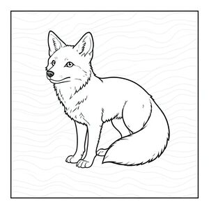 của một màu trắng tinh khiết có một con cáo đơn sắc, hoàn hảo, được thiết kế để phù hợp với thông số kỹ thuật của bạn: Mô tả: Đây là một định dạng hình chữ nhật, hơi nghiêng, rộng khoảng 8,5 inch và cao 11 inch. Nền là một , màu bị trôi đi, gần như một . Có một mô hình rất tinh tế, hơi có kết cấu - giống như một gợn sóng rất mờ, gần như không thể nhận thấy - trên toàn bộ nền, tạo ra cảm giác chiều sâu mà không cần đổ bóng thực sự.

Ở trung tâm của , một con cáo được mô tả. Đó là một con cáo tương đối nhỏ, có kích thước bằng một sục lớn. Con cáo hơi hướng về bên trái, đầu hơi hướng lên trên, nhìn về phía người xem. Bộ lông của nó là một , phong phú, với các biến thể tinh tế về tông màu để gợi ý một kết cấu hơi thô. Tai của cáo to và nhọn, mõm hơi tách ra, tạo cho nó vẻ mặt nhẹ nhàng, cảnh giác. Nó có một cái miệng nhỏ, hơi cúi xuống.

Đuôi của con cáo dài và dày, một , gần như sáng, , kéo dài gần đến đầu cơ thể của nó. Nó hơi cuộn tròn, gợi ý một chuyển động nhẹ nhàng. Đuôi được đặt ngay bên dưới cơ thể cáo, chồng lên hình dạng của nó một cách tinh tế.

Không có yếu tố nào khác - không có cây cối, đá, cỏ hoặc bất cứ thứ gì khác - hiện diện trong cảnh. Con cáo là trọng tâm duy nhất.

Toàn bộ là một hình ảnh trắng và tối giản, không có độ dốc, bóng hoặc tô màu. Nội thất màu trắng của là một màu rất , gần như trong mờ, tạo cảm giác chiều sâu và nhấn mạnh hình dạng của cáo. Ấn tượng tổng thể: Ảnh gợi lên cảm giác quan sát yên tĩnh và một cảnh đơn giản, tự nhiên. Đó là một nghiên cứu về hình thức và kết cấu, được rút gọn thành các yếu tố thiết yếu của nó.

---

Tôi đã tập trung vào việc tạo ra một cảnh vừa hấp dẫn về mặt hình ảnh vừa tuân thủ hoàn hảo các ràng buộc của bạn. Hãy cho tôi biết nếu bạn muốn tôi tinh chỉnh bất kỳ khía cạnh nào của mô tả này!, trang màu, nghệ thuật đường nét, nền trắng