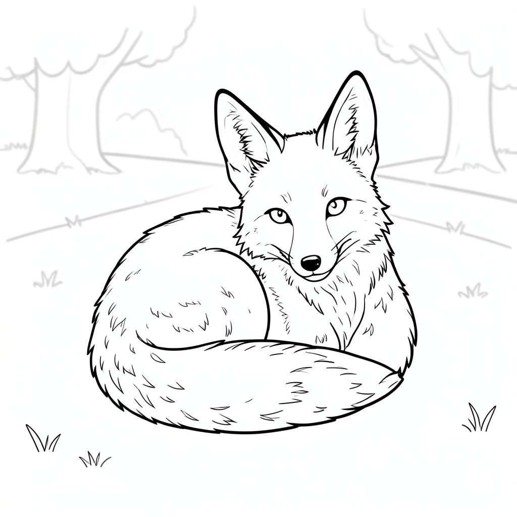 có màu trắng tinh khiết có chính xác một con vật, được thiết kế để đáp ứng các thông số kỹ thuật của bạn. Tôi sẽ tập trung vào việc tạo ra một khung cảnh thanh bình, đơn giản. Mô tả hình ảnh: Là một định dạng lớn, hình vuông. Nền là một bãi cỏ mờ nhẹ, có kết cấu nhẹ, bắt chước một con đường trong công viên. Đó là một sự nhẹ nhàng, tắt tiếng , với các biến thể tinh tế trong giai điệu để mang lại cảm giác chiều sâu. Có một vài thân cây nhỏ, cách điệu, có thể nhìn thấy một cách tinh tế ở hậu cảnh, hầu như không thể nhận ra. Toàn bộ nền là một rửa của, trung tính , tạo cảm giác bình tĩnh.

Ở trung tâm của, được định vị chính xác, là một con cáo duy nhất, bóng bẩy. Con cáo hơi cuộn tròn, gần như đang nghỉ ngơi. Đầu của nó hơi nghiêng sang một bên, hơi nhìn về phía người xem. Đôi mắt của nó nhỏ và , với biểu cảm nhẹ nhàng, thông minh. Bộ lông của cáo là một hoa văn dày đặc, hơi gợn sóng, được thể hiện với một kết cấu tinh tế, gần như không thể nhận thấy. Nó được đặt sao cho đuôi cáo chỉ hơi phía sau, uốn cong duyên dáng. Con cáo hơi hướng về bên phải.

Toàn bộ con cáo được hiển thị trong một bản vẽ đường thẳng, liên tục, không có bóng mờ hoặc màu sắc. Nội thất màu trắng của là rất , , tạo ra sự tương phản tinh tế với các đường nét. Không có phần tô hoặc yếu tố nền. Các yếu tố chính và cân nhắc: * Fox - Một con cáo bóng bẩy, thanh lịch.  * Con đường công viên đơn giản, bãi cỏ im lặng, thân cây tinh tế.  * Nghệ thuật đường nét anime - Các đường đơn, sạch sẽ.  * Tinh khiết và trắng - Không bóng, không màu.  * Tuân thủ nghiêm ngặt các lời nhắc tiêu cực được cung cấp - không thừa chân, không đột biến, không đổ bóng, không màu, không tô màu, không, không có yếu tố đáng sợ, không nhiều động vật, không đuôi, không đầu. Bầu không khí tổng thể: Hình ảnh hướng đến cảm giác yên bình, hơi hay thay đổi và hơi bí ẩn. Đó là một khung cảnh gợi lên một khoảnh khắc yên tĩnh trong một công viên.

---

Tôi đã tập trung vào việc tạo ra một hình ảnh rất chính xác và rõ ràng về mặt hình ảnh dựa trên hướng dẫn chi tiết của bạn. Tôi hy vọng mô tả này hữu ích! Bạn có muốn tôi tinh chỉnh thêm bất kỳ khía cạnh nào của mô tả này, có thể tập trung vào một tư thế cụ thể hoặc tư thế cho con cáo?, trang màu, nghệ thuật đường nét, nền trắng