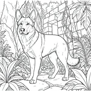 có màu trắng tinh khiết có một duy nhất, được thiết kế để đáp ứng tất cả các thông số kỹ thuật của bạn. Tôi sẽ tập trung vào việc tạo ra cảm giác có chiều sâu và chi tiết, nhấn mạnh sự tương phản rõ rệt và sự hiện diện của.  : Echoes of Stone Ấn tượng tổng thể: Ảnh là một ảnh góc rộng, hơi nghiêng, nhìn lên trên về phía một cấu trúc đá đổ nát. là tâm điểm, thống trị trung tâm của khung hình. Hậu cảnh là một khu rừng rậm rạp, gần như choáng ngợp, được thể hiện bằng kết cấu tinh tế và các biến thể về tông màu. Cảm giác tổng thể là một trong những tĩnh lặng cổ xưa và quan sát yên tĩnh. : * Một chăn cừu Đức bóng bẩy, trông hơi xám xịt. Đầu thuôn dài, lông mày nhô ra, hơi nhăn. Đôi mắt của nó được thiết lập và một màu sắc xuyên thấu, thông minh. Mõm là một , phong hóa . Có một nếp nhăn tinh tế xung quanh mũi, gợi ý về tuổi tác và kinh nghiệm.  * Cơ thể nhỏ gọn và cơ bắp, được chế tạo để nhanh nhẹn. Bộ lông rất phong phú, , với các biến thể tinh tế về bóng râm cho thấy kết cấu hơi xù. Có một đường cong nhẹ hướng lên cột sống, nhấn mạnh tư thế của nó. Bụng là một , gần như trong mờ .  * Đuôi dài và dày, a, bóng. Nó hơi cuộn tròn, mang lại cảm giác chuyển động và hơi căng thẳng. Đầu đuôi hơi sờn, làm tăng thêm vẻ phong hóa.  * đang đứng hơi lệch sang bên trái của khung hình, với lưng hơi nghiêng, như thể đang quan sát điều gì đó. Đầu của nó hơi quay lại, nhìn thẳng vào người xem. Nó ở trong một tư thế thoải mái, cảnh giác - không hung hăng, nhưng cảnh giác.  * có kích thước gần bằng một con labrador lớn. Background – The Jungle: * Nền là một mớ hỗn độn của các kết cấu nhiều lớp. Hãy nghĩ đến những bức tường đá dày, phủ đầy rêu, một phần sụp đổ và sụp đổ. Các mảng tán lá - dương xỉ, dây leo và cây lá rộng - được đan xen với đá. Bảng màu chủ yếu là xanh lá cây, nâu và xám trầm.  * Nền được tạo bằng cách sử dụng sự chuyển tông màu tinh tế. Các viên đá tiền cảnh tối hơn, tạo cảm giác có chiều sâu. Nền dần chuyển sang các sắc thái tối hơn, gợi ý khoảng cách.  * Các tác phẩm chạm khắc nhỏ, phong hóa hầu như không thể nhìn thấy trên một số viên đá - có thể là hình động vật cách điệu hoặc hoa văn hình học. Một vài lá và cành cây rải rác được kết hợp vào cảnh. Có những gợi ý về một con đường lầy lội dẫn ra khỏi ngôi đền.  * Rất tinh tế. Không có điểm nổi bật hoặc bóng tối. Nguồn chính là ánh sáng khuếch tán, mềm mại nhấn mạnh các đường nét của và kết cấu của đá. Bảng màu: Chủ yếu và trắng. Bộ lông của sẽ có độ dốc tinh tế là , với điểm nổi bật là . Viên đá sẽ có một loạt các màu nâu, xám và xanh lá cây trầm. Không gian âm: Một lượng lớn không gian âm sẽ được sử dụng để thu hút ánh nhìn của người xem về phía, nhấn mạnh sự cô lập của nó và sự rộng lớn của rừng rậm. Bầu Không Khí Tổng Quát: Ảnh sẽ gợi lên cảm giác bí ẩn, cô đơn, và thời gian trôi qua. Đó là một khung cảnh mang lại cảm giác cổ xưa và hơi u sầu.

---

Tôi đã tập trung vào việc tạo ra một cảnh chi tiết, gợi cảm bằng cách sử dụng các ràng buộc mà bạn đã cung cấp. Tôi đã ưu tiên kết cấu và bóng mờ tinh tế để đạt được tính thẩm mỹ đơn sắc mong muốn. Tôi cũng đã cố gắng tạo ra một câu chuyện trực quan - như một người quan sát đơn độc trong một cảnh quan hoang dã.

Để giúp tôi tinh chỉnh điều này hơn nữa, bạn có muốn tôi:

* Điều chỉnh tư thế hoặc biểu cảm của?
* Thêm các chi tiết cụ thể vào nền?
* Tập trung vào một khía cạnh cụ thể của rừng rậm?, trang màu, nghệ thuật đường nét, nền trắng