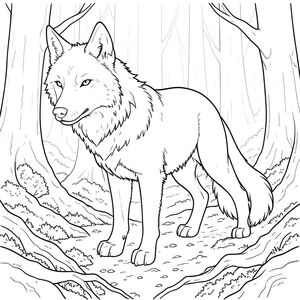 của một màu trắng tinh khiết có một con vật duy nhất, chi tiết tỉ mỉ, được đặt chính giữa và được định vị nổi bật. Tôi sẽ tập trung vào việc tạo ra cảm giác về chiều sâu và bầu không khí, hướng đến một cảm giác chất lượng kiệt tác, gần như nhiếp ảnh.  : "Echo of the Stone" Ấn tượng tổng thể: Bị chi phối bởi một sinh vật khổng lồ - giống sói. Nó được đặt hơi lệch tâm, tạo cảm giác về trọng lượng và quy mô. Bối cảnh là một khu rừng cổ xưa rộng lớn, được kết xuất với kết cấu tinh tế, gần như không thể nhận thấy để gợi lên rêu và đất ẩm. Tâm trạng tổng thể là một trong những sự cô đơn yên tĩnh và sự hiện diện rộng lớn, cảnh giác. Đối tượng: * Con sói có kích thước gần bằng một con ngựa lớn, nhưng với một thân hình mạnh mẽ, hơi dài. Đầu của nó hơi nghiêng về phía trước, truyền tải cảm giác chiêm nghiệm.  * Con sói là một, mờ. Có một ánh sáng tinh tế, gần như không thể nhận thấy trên bộ lông, gợi ý về một bề mặt hơi phong hóa. Bộ lông dày và hơi xù, tạo cảm giác chuyển động ngay cả khi đứng yên.  * Con sói có một biểu hiện rõ rệt, thông minh - một nếp nhăn nhẹ trên lông mày và một đường cong tinh tế, gần như không thể nhận thấy của mõm của nó. Đôi mắt của nó to và nằm trong khuôn mặt của nó, truyền tải một cảm giác về sự khôn ngoan cổ xưa. Lỗ mũi hơi loe.  * Đuôi dài và dày, a, gỉ sét. Nó không phải là một đường cong đơn giản, mà là một hình dạng hơi nhấp nhô, gần như ngoằn ngoèo, gợi ý một dòng dõi cổ xưa, mạnh mẽ. Nó được giấu một chút bên dưới cơ thể của con sói, làm tăng thêm cảm giác vững chắc.   phía trên* trung tâm của , hoạt động như một tiêu điểm. Nó không trực tiếp ở giữa, mà hơi lệch sang trái, tạo ra một đường chéo nhẹ thu hút ánh nhìn. Bối cảnh – Khu rừng: * Khu rừng cực kỳ chi tiết. Mặt đất được bao phủ bởi một lớp đất ẩm dày, với những mảng rêu và địa y có thể nhìn thấy được. Những rễ nhỏ, gồ ghề uốn lượn trên tiền cảnh, làm tăng thêm cảm giác già nua và hoang dã.  * Chủ yếu là các sắc thái của rừng, và tắt tiếng. Có những gợi ý về rêu rêu trong bóng tối, gần như sáng.  * Nguồn mềm và khuếch tán, đến từ phía trên bên trái. Điều này tạo ra các điểm nổi bật và bóng tối tinh tế nhấn mạnh hình dạng và kết cấu của con sói. Không có điểm nổi bật khắc nghiệt.  * Một bầu không khí rất tinh tế, mờ mịt hiện diện, gợi ý một chạng vạng vĩnh viễn. Có những hoa văn xoáy mờ nhạt ở phía xa, giống như sương mù.  * Một vài cành cây rất mờ, gần như vô hình, được gợi ý bởi các khu vực tối hơn của nền rừng. Không gian âm: Gần như hoàn toàn không có bất kỳ sự lấp đầy nào. Khoảng trắng rất quan trọng đối với hiệu ứng tổng thể. Những cân nhắc chính cho phong cách: * Các đường nét cực kỳ mỏng, chính xác. Các đường nét nên được ngắt quãng một chút để tạo cảm giác về chiều sâu và kết cấu.  * Độ tương phản cao giữa con sói và hậu cảnh.  * Nhấn mạnh vào việc tạo ra cảm giác xúc giác, gần như nhiếp ảnh thông qua đường nét. Để giúp tôi tinh chỉnh thêm điều này, bạn có thể cho tôi biết: * Có loại rừng cụ thể nào bạn thích không?
* Có tâm trạng cụ thể nào mà bạn đang nhắm đến không?, trang màu, nghệ thuật đường nét, nền trắng