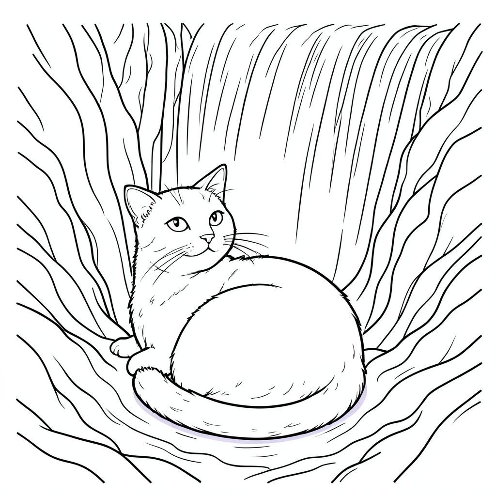 màu trắng tinh khiết có hình một con mèo, được thiết kế tỉ mỉ để đáp ứng các thông số kỹ thuật của bạn. Tôi sẽ tập trung vào việc tạo ra cảm giác có chiều sâu và chi tiết, ưu tiên các yếu tố cốt lõi trong khi tuân thủ các nguyên tắc nghiêm ngặt của bạn.  : "Silent Ascent" Bố cục tổng thể: Đây là một khung cảnh rộng, hơi nghiêng nhìn vào một thác nước ấn tượng. Trọng tâm hoàn toàn là con mèo, được đặt ở trung tâm và hơi lệch để tạo cảm giác có chiều sâu. Hậu cảnh là một ấn tượng nhiều lớp, gần như nhiếp ảnh, về chính thác nước. Con mèo: * Con mèo hơi cuộn tròn, gần như đang nghỉ ngơi. Đầu của nó hơi hướng về phía người xem, với độ nghiêng tinh tế về phía đầu. Đó là một tư thế hơi vương giả, cảnh giác.  * Đầu là một hình bầu dục hoàn hảo, hơi dài. Đôi mắt to, và tập trung mạnh mẽ - một , phong phú . Đồng tử nhỏ, gần như không thể nhận thấy, tạo cảm giác bí ẩn. Mũi nhỏ và hơi lõm, với một đường cong tinh tế. Râu dài và mỏng manh, hơi vươn ra ngoài, gần giống như những nét vẽ tinh tế.  * Thân máy là một hình trụ kiểu dáng đẹp, thuôn dài, một , mượt như nhung. Nó không hoàn toàn mượt mà; Có những biến thể tinh tế, gần như không thể nhận thấy, trong kết cấu bề mặt - một gợi ý về một bộ lông hơi thô, nhiều lớp. Bụng là một, kem.  * Đuôi dài và thuôn nhọn, một , gần như obsidian. Nó hơi cong lên trên, tạo ra một đường cong nhẹ nhàng. Có những điểm nổi bật tinh tế, mờ nhạt dọc theo chiều dài của đuôi, gợi ý một chút ánh sáng. Đuôi được đặt hơi lệch tâm, tạo ra một yếu tố hình ảnh năng động. Bối cảnh - Thác nước & Môi trường: * Thác nước là yếu tố chủ đạo. Đó là một dòng nước mạnh mẽ, xếp tầng, được thể hiện bằng các đường dày, nhiều lớp. Các đường nét không hoàn toàn mượt mà; Chúng có một chút chất lượng hữu cơ - một gợi ý về đá và đá dưới nước. Nước có một gradient của, xanh lam và tím, chuyển từ gần đáy sang nhạt hơn, gần như sương mù cao hơn. Có những vệt trắng nơi nước chạm vào đá.  * Nền chứa đầy nhiều loại đá và đá có kết cấu thô. Chúng được sắp xếp theo một mô hình bừa bãi, gần như hỗn loạn, cho thấy sự xói mòn của cảnh quan. Những viên đá là sự pha trộn của các sắc thái của , , và . Có những biến thể tinh tế trong kết cấu - một số loại đá thô hơn một chút so với những loại khác.   phía trên* con mèo, tạo ra một hướng mạnh mẽ qua phần dưới của . Điều này rất quan trọng để tạo chiều sâu và nhấn mạnh hình dạng của mèo. Đó là một , gần như , gradient.  * Nền được xếp lớp. Có một gradient rất tinh tế, gần như không thể nhận thấy, của màu xanh lam và tím đậm hơn để tạo cảm giác chiều sâu. Các cạnh của thác hơi mờ, bắt chước chuyển động của nước. Bảng màu: Chủ yếu và trắng. Màu sắc đạt được thông qua ứng dụng chính xác của nghệ thuật đường nét. Các biến thể tinh tế về tông màu và kết cấu trong các đường nét là chìa khóa để tạo ra ảo giác về chiều sâu và chủ nghĩa hiện thực. Không gian âm: Cố ý để lại một lượng không gian âm đáng kể xung quanh con mèo và thác nước. Điều này rất quan trọng đối với tính thẩm mỹ tổng thể - nó nhấn mạnh đối tượng và cho phép mắt người xem nghỉ ngơi. Những cân nhắc chính cho Pure & White: * Các đường nét cực kỳ mỏng, chính xác là điều cần thiết. Các đường nét nên hơi không đồng đều để tăng cường kết cấu và tạo cảm giác có chiều sâu.  * Độ tương phản cao giữa và các khu vực là rất quan trọng.  * Các chi tiết về lông mèo và những tảng đá phải vô cùng tinh tế, gần như mất đi tổng thể và màu trắng.

--- Để giúp tôi tinh chỉnh thêm điều này, bạn có thể cho tôi biết: * Có yếu tố phong cách cụ thể nào bạn muốn nhấn mạnh không?
* Có tâm trạng hoặc cảm giác cụ thể nào mà bạn đang nhắm đến không?, trang màu, nghệ thuật đường nét, nền trắng