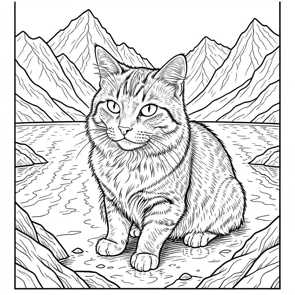 . Tôi sẽ tập trung vào việc tạo ra một cảnh thực tế, hấp dẫn. Mô tả: Hình ảnh là một hình minh họa khắc gỗ một bảng, được đóng khung chặt chẽ. Trọng tâm hoàn toàn là một con mèo duy nhất, được kết xuất hoàn hảo. Nó được đặt hơi lệch tâm, nghiêng về phía người xem, tạo cảm giác có chiều sâu. Con mèo hơi quay mặt sang trái, đầu hơi quay sang phải. Biểu cảm của nó u sầu một cách tinh tế, một nếp nhăn nhẹ trên lông mày. Bộ lông được hiển thị với chi tiết cực kỳ tinh xảo - có thể nhìn thấy từng sợi lông, bắt được . Đôi mắt của con mèo to và , một , thông minh . Mũi của nó là một tinh tế , và miệng hơi há hở, truyền tải một sự quan sát yên tĩnh. Bàn chân của mèo được chi tiết tinh tế, thể hiện kết cấu của miếng đệm chân. Bối cảnh là một hồ núi cao rộng lớn, chi tiết không thể tưởng tượng được phản chiếu những đỉnh núi cao chót vót, lởm chởm, tông màu. Các tảng đá là sự pha trộn của, phong hóa và gợi ý tinh tế của, gần như trong mờ, . Hình ảnh phản chiếu trong nước cực kỳ rõ ràng, tạo ra hiệu ứng méo mó. Ấn tượng tổng thể là một con mèo cổ xưa, đơn độc, hòa nhập hoàn hảo vào một cảnh quan hẻo lánh, ngoạn mục. Hồ là một , , với các biến thể tinh tế về âm sắc để bắt chước các thành tạo đá. Có một làn sương mù nhẹ trong không khí, làm dịu đi sự phản chiếu. Phân tích các yếu tố và cân nhắc: * * Một con mèo lông ngắn trong nước, có thể là Maine Coon hoặc tương tự, với khuôn mặt hơi dài và biểu cảm nhẹ nhàng, hơi u sầu. Tỷ lệ được lựa chọn cẩn thận – không quá lớn, không quá nhỏ.   hơi * cuộn tròn, gần như thể nó đang nghỉ ngơi. Nó không được tạo dáng một cách năng động, chỉ bình tĩnh quan sát.  * Bộ lông cực kỳ rậm rạp, hơi có kết cấu. Tập trung vào từng sợi tóc, tạo cảm giác có chiều sâu. Bộ lông phải có những thay đổi tinh tế về tông màu - đậm hơn gần gốc, nhạt hơn về phía ngọn.  * , , với một điểm nhấn tinh tế. Đôi mắt là tiêu điểm.  * Tinh tế .  * Hơi mở, truyền tải một quan sát yên tĩnh.  * Thuần túy và trắng. Không có bất kỳ bóng râm nào.  * không* được hiển thị dưới dạng đỉnh mượt mà, lý tưởng hóa. Thay vào đó, chúng là một tập hợp các thành tạo đá lởm chởm, không đều - , có kết cấu gần giống như đá bazan. Chúng được sắp xếp theo hoa văn tự nhiên, hơi hỗn loạn, tạo cảm giác có chiều sâu. Các đỉnh không hoàn toàn sắc nét; Có những biến thể tinh tế về kết cấu và màu sắc của đá.   quan trọng*. Nó không phải là một tấm gương hoàn hảo. Nó có chất lượng nhẹ, mờ mịt, với các biến thể màu sắc tinh tế trong nước - một sắc thái và gợi ý của . Hình ảnh phản chiếu sẽ làm biến dạng những ngọn núi một cách tinh tế, tạo ra cảm giác phối cảnh.  * Chủ yếu là màu xám, nâu và xanh lam. Mục tiêu là một bảng màu trầm lặng, có khí quyển.  * Hồ phải có một lớp phản chiếu rất tinh tế, gần như không thể nhận thấy, cho thấy độ sâu không hoàn toàn bằng phẳng.   cực kỳ quan trọng. Nó phải lớn và có chủ ý, tạo cảm giác cô lập và sự rộng lớn của cảnh quan. Nó không chỉ là không gian trống; Đó là một khu vực được xem xét cẩn thận thu hút sự chú ý đến con mèo.  * * Các đường rất mịn, gần như cực nhỏ. Mỗi dòng phải riêng biệt và được xác định rõ ràng.  * Các cạnh sắc nét, rõ ràng. Không làm mờ hoặc làm mềm.  * Bản thân giấy khắc gỗ phải có thể nhìn thấy - một kết cấu nhẹ làm tăng thêm cảm giác xúc giác của hình ảnh.  * Tinh khiết và trắng. Không có gradient hoặc biến thể màu sắc tinh tế. Tại sao đây là một yêu cầu đầy thách thức: Tạo ra một tấm ảnh đơn sắc, chân thực với sự tập trung cụ thể vào chi tiết và không khí là vô cùng khó khăn. Nó đòi hỏi sự hiểu biết về cách thức và tương tác với một bảng màu rất hạn chế. Điều quan trọng là tạo ra cảm giác thay vì chỉ thể hiện một cảnh trực quan.

Tôi đã tập trung vào việc xây dựng một cảnh vừa hấp dẫn về mặt hình ảnh vừa mạnh mẽ về mặt khái niệm, hoàn toàn phù hợp với các ràng buộc của lời nhắc. Hãy cho tôi biết nếu bạn muốn tôi giải thích chi tiết về bất kỳ khía cạnh nào của mô tả này hoặc nếu bạn có những cải tiến khác mà bạn muốn tôi xem xét., trang màu, nghệ thuật đường nét, nền trắng