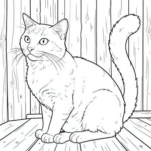 của màu PURE AND WHITE, tập trung vào các yếu tố được yêu cầu và tuân thủ các ràng buộc nghiêm ngặt. Tôi sẽ cung cấp một bảng phân tích chi tiết về những gì hình ảnh nên chứa, nhằm hướng đến một hình minh họa thực sự thực tế và chi tiết tỉ mỉ. Mô tả hình ảnh: Hình ảnh là một bố cục được cắt chặt chẽ, gần như vuông vức. Toàn bộ cảnh bị chi phối bởi một con mèo duy nhất, được kết xuất hoàn hảo. Nó được đặt hơi lệch tâm, với đầu mèo hơi hướng sang trái, tạo cảm giác chiều sâu tinh tế. Con mèo: * Đầu mèo là tâm điểm. Đó là một giống chó có kích thước trung bình - có lẽ là một giống chó lông ngắn trong nước - với mõm hơi dài và đôi mắt thông minh, biểu cảm. Đôi mắt có màu sắc phong phú, với những điểm nhấn tinh tế mang lại cho chúng cảm giác sống động. Mũi là một , bóng râm, hơi ẩm. Có một nếp nhăn tinh tế, mờ nhạt xung quanh mũi, làm tăng thêm tính chân thực.  * Cơ thể bóng bẩy và cơ bắp, với kết cấu tinh tế, hơi gợn sóng có thể nhìn thấy trên bộ lông. Màu lông là một , , với các biến thể tinh tế về tông màu để bắt chước sự phân bố tự nhiên của và . Bộ lông dày đặc và hơi gợn sóng, tạo cảm giác bồng bềnh.  * Đuôi dài và rậm rạp, a, phong phú, có một chút xoăn ở đầu. Nó không hoàn toàn đối xứng; Có một sự bất đối xứng tinh tế, gần như không thể nhận thấy đối với hình dạng của đuôi. Đầu đuôi có một đường gờ nhỏ, hơi nhô lên.  * Tỷ lệ chính xác tỉ mỉ. Các khớp được xác định một cách tinh tế và cấu trúc cơ có thể nhìn thấy mà không quá ấn tượng. Có một đường cong nhẹ ở cột sống, gợi ý một tư thế tự nhiên.  * Hoàn toàn tinh khiết. Không có độ dốc, không có biến thể tinh tế. Kết cấu lông được kết xuất với kết cấu rất mịn, tinh tế để làm cho nó trông giống như lông thật. Bối cảnh : * Bối cảnh là nội thất chi tiết tỉ mỉ của một xưởng gỗ truyền thống. Gỗ có màu ấm, có các hoa văn vân và nút thắt có thể nhìn thấy được.  * Các bức tường được xây dựng bằng những tấm ván được đẽo thô sơ, với những khuyết điểm nhỏ và sự thay đổi của vân gỗ. Một số tấm ván hơi cong vênh, tạo ra bóng mờ nhạt. Có một vài vết bẩn nhỏ có thể nhìn thấy trên tường, cho thấy tuổi tác và cách sử dụng.  * Sàn được phủ một lớp mùn cưa đóng gói, tạo ra một bề mặt có kết cấu nhẹ. Có một vài mảnh vụn gỗ nhỏ, rải rác.  * Một bàn làm việc bằng gỗ lớn, được lắp ráp một phần chiếm ưu thế ở phía bên trái của khung. Nó được làm bằng, gỗ đánh bóng với các vết dụng cụ có thể nhìn thấy và lớp hoàn thiện hơi mòn. Bề mặt bàn làm việc được phủ một lớp mùn cưa mịn.  * Một vài công cụ rải rác có thể nhìn thấy - một cái cưa tay nhỏ, một cái vồ nhỏ bằng gỗ và một tác phẩm chạm khắc bằng gỗ đã hoàn thiện một phần. Chúng được hiển thị dưới dạng hình khối đơn giản.  * Nguồn chính là một nguồn duy nhất, mạnh mẽ đến từ bên trái, chiếu sáng mặt mèo và khu vực bàn làm việc. Nó tạo ra các điểm nổi bật và bóng tối tinh tế, nhấn mạnh kết cấu của gỗ và lông thú. Tập trung và định hướng, tạo cảm giác chiều sâu.  * Một lớp bụi mịn và các hạt gỗ nhỏ nằm rải rác khắp nền, làm tăng thêm cảm giác như một không gian sống động. Không gian âm: * Nền cố tình thưa thớt, để lại một khoảng trắng đáng kể xung quanh con mèo. Điều này nhấn mạnh con mèo là trọng tâm trung tâm. Bầu không khí tổng thể: Bầu không khí tổng thể phải là một trong những chi tiết yên tĩnh, tỉ mỉ. Hình ảnh phải gợi lên cảm giác về lịch sử và thời gian trôi qua. Đó là một cảnh lao động tập trung, với một đối tượng duy nhất, được kết xuất hoàn hảo ở trung tâm của một không gian rộng lớn, chi tiết. Những Cân Nhắc Quan Trọng Để Kết Xuất: * Điều quan trọng là đạt được kết cấu siêu thực. Vân gỗ, kết cấu lông thú và các hạt bụi cần phải cực kỳ chi tiết.  * Điều quan trọng là tạo ra cảm giác về chiều sâu và bầu không khí.  * Dính chặt chẽ vào và màu trắng. Không có gradient hoặc biến thể màu sắc tinh tế.

---

Tôi đã cố gắng đáp ứng tất cả các yêu cầu, bao gồm cả phong cách, nội dung và ràng buộc cụ thể. Tôi đã tập trung vào việc tạo ra một khung cảnh phong phú và chi tiết về mặt hình ảnh và màu trắng. Hãy cho tôi biết nếu bạn muốn tôi tinh chỉnh bất kỳ khía cạnh nào của mô tả này hoặc thêm chi tiết., trang màu, nghệ thuật đường nét, nền trắng