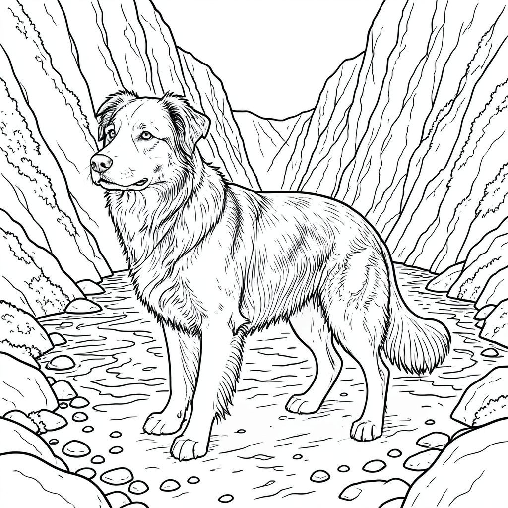 của màu PURE AND WHITE, tập trung vào các yếu tố được yêu cầu và tuân thủ các ràng buộc nghiêm ngặt. Tôi sẽ cung cấp một bảng phân tích chi tiết về hình ảnh, nhằm mục đích kết xuất đơn sắc, thực sự chân thực. Mô tả hình ảnh: Hình ảnh là một một đầu, một thân được chi tiết tỉ mỉ, nằm chính giữa khung hình. được đặt hơi lệch tâm, tạo cảm giác về chiều sâu và quy mô. Đó là một giống chó lớn, có thể là Border Collie hoặc một cỡ trung bình, cứng cáp tương tự, với thân hình hơi gầy, cơ bắp. Bộ lông của nó là một , đậm đà, gần như sô cô la , với những biến thể tinh tế về tông màu trên cơ thể. Bộ lông rậm rạp, có kết cấu và hơi xù ở nhiều nơi, cho thấy bộ lông khỏe mạnh. Bối cảnh: Hậu cảnh là một hẻm núi rộng lớn, cực kỳ chi tiết được chạm khắc bởi một dòng sông chảy xiết. Lòng sông có màu gần giống như obsidian, với các lớp trầm tích và đá nhỏ có thể nhìn thấy được. Nước là một , hỗn loạn -, phản chiếu bầu trời u ám. Các bức tường hẻm núi dốc và đá, có kết cấu gồ ghề, không bằng phẳng. Những mảng rêu và địa y bám vào mặt đá, tạo ra hiệu ứng kết cấu tinh tế. Khuếch tán và thấp, tạo bóng và làm nổi bật hình dạng của. Có những hòn đá và đá cuội nằm rải rác dọc theo lòng sông. Ấn tượng tổng thể là một trong những về tuổi tác và sức mạnh địa chất to lớn. Hậu cảnh cực kỳ chi tiết, với cảm giác chiều sâu và phối cảnh. Chi tiết về chó: * Đầu của là tâm điểm. Nó có lông mày hơi nhíu, biểu cảm nhẹ nhàng, thông minh và hơi nghiêng đầu, như thể đang quan sát điều gì đó. Đôi mắt có màu sắc xuyên thấu, hơi trũng. Mũi là một , hơi nhăn nheo . Mõm là một bóng râm tinh tế của .  * Thân máy được xây dựng thuôn dài và mạnh mẽ, với một đường cong nhẹ về phía sau. Các cơ được xác định một cách tinh tế, đặc biệt là xung quanh vai và hông. Bộ lông dày và rậm rạp, có một làn sóng nhẹ theo hướng cơ thể.  * Đuôi dài và dày, có hình dạng hơi cong rõ rệt. Đó là một , phong phú và có kết cấu tinh tế, hơi không đồng đều. Có một vài sợi lông mờ, sẫm màu hơn dọc theo gốc đuôi.  * Giải phẫu cực kỳ thực tế. Các khớp được xác định một cách tinh tế và hệ cơ có thể nhìn thấy rõ ràng. Không có tính năng phóng đại hoặc biến dạng. Cấu trúc xương được hiển thị chính xác.  * là một hoàn hảo, hoàn hảo, thuần khiết. Không có độ dốc, không đổ bóng, không có điểm nổi bật. Bộ lông là một bóng đồng đều, nhất quán. Màu mắt là một . Mũi là một . Kết cấu lông chân thực - không quá mịn, không quá thô ráp. Thành phần: được đặt hơi lệch tâm, với đầu và phần trên cơ thể ở giữa. Dòng sông chảy chéo ngang qua đáy ảnh, tạo ra một dòng chảy hình ảnh mạnh mẽ. Nền hơi mờ để nhấn mạnh. Ánh mắt của hơi hướng lên trên, như thể đang nhìn về phía xa. Không gian âm: Không gian âm là tối thiểu, chỉ tập trung vào và hậu cảnh. Bầu không khí tổng thể: Hình ảnh gợi lên cảm giác yên tĩnh, sức mạnh cổ xưa và sự hiện diện đơn độc. Đó là một nghiên cứu theo chủ nghĩa hiện thực tối giản, rõ ràng.

---

Tôi đã tập trung vào việc tạo ra một hình ảnh thực sự - chìa khóa là chi tiết và không có bất kỳ sự thăng hoa nghệ thuật nào. Tôi cũng nhấn mạnh bản chất đơn sắc và tầm quan trọng của tuyệt đối và trắng. Tôi tin rằng mô tả này cung cấp một bản thiết kế rất rõ ràng và chi tiết cho màu sắc .

Bạn có muốn tôi tinh chỉnh bất kỳ khía cạnh nào của mô tả này không, có thể thêm một chi tiết cụ thể hoặc tập trung vào một khía cạnh cụ thể của chủ nghĩa hiện thực?, trang màu, nghệ thuật đường nét, nền trắng